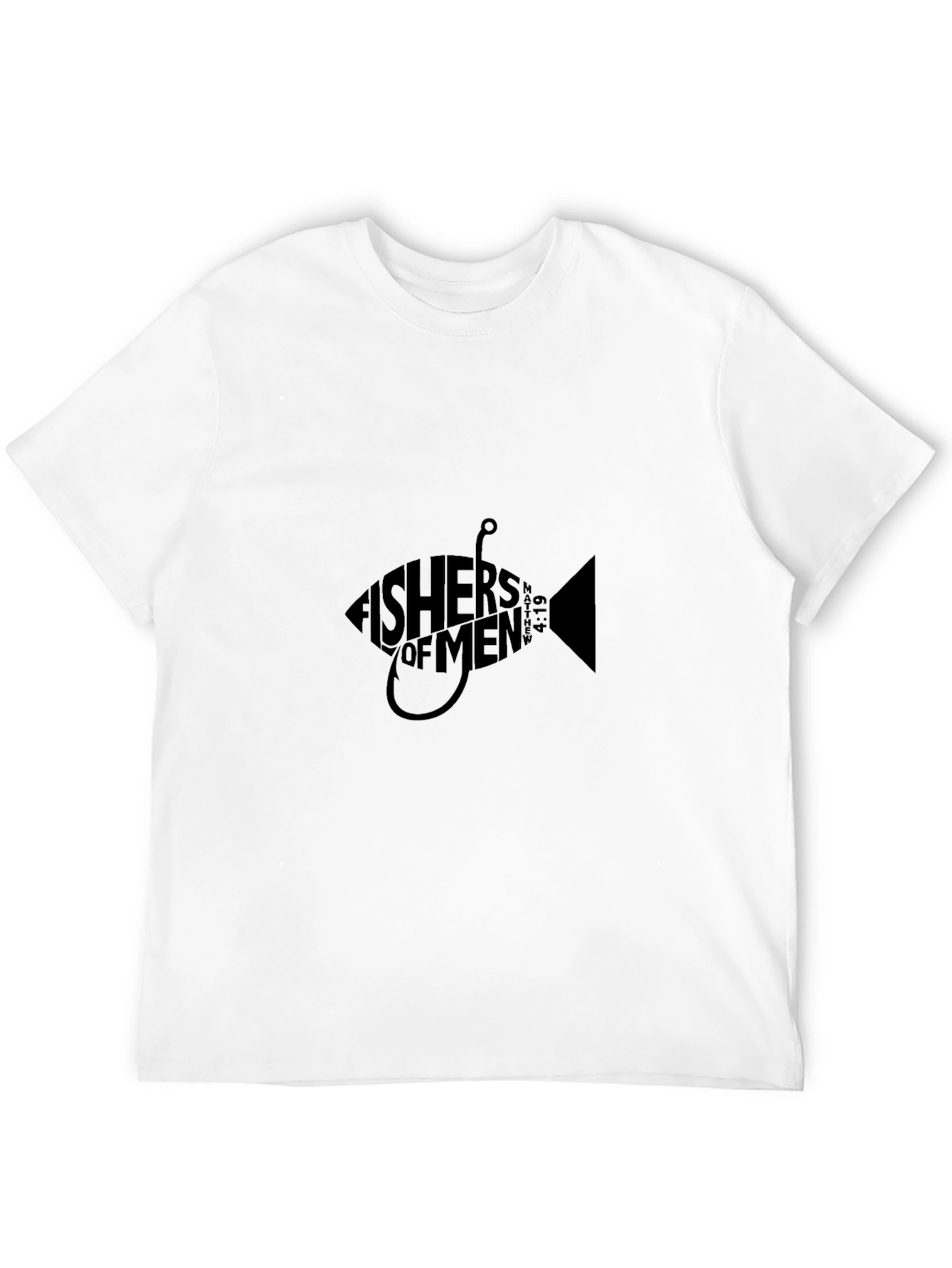 Black Fishers of Men Graphic Tee - Black view 12