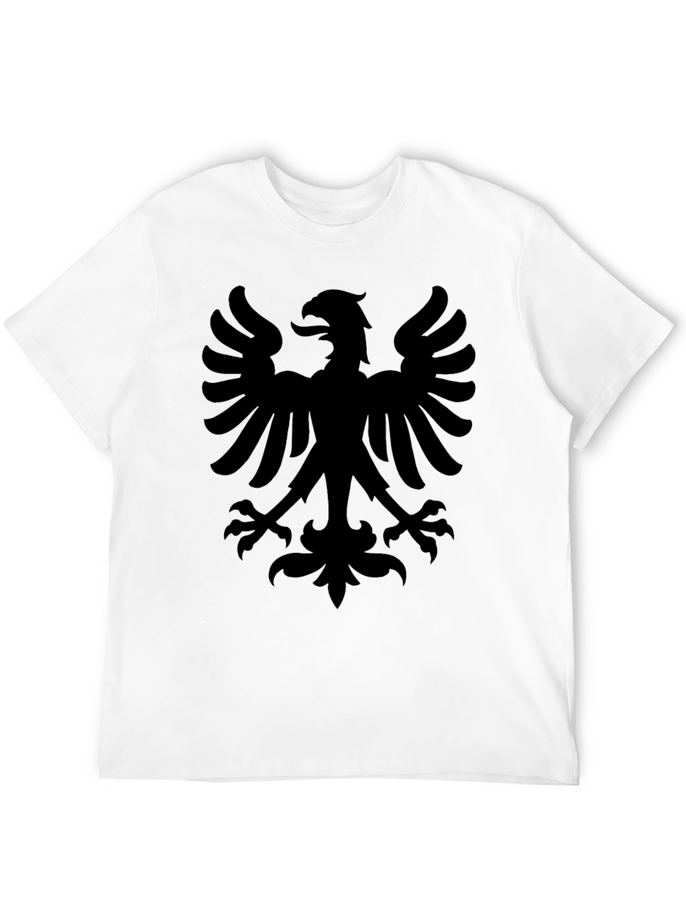 Black Black Eagle Graphic Tee - Bold Statement Shirt view 12