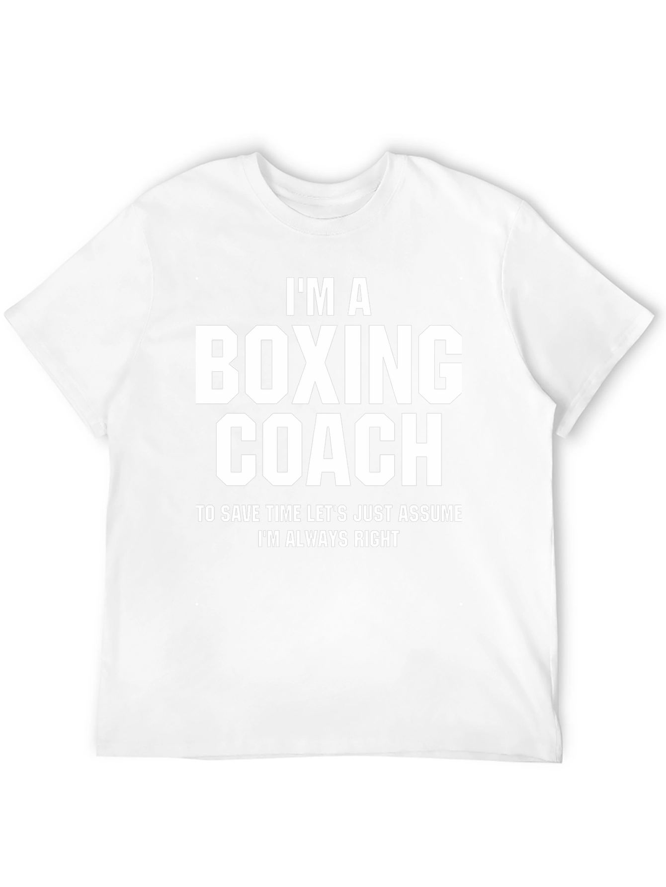 Black I'm a Boxing Coach Funny T-Shirt view 12