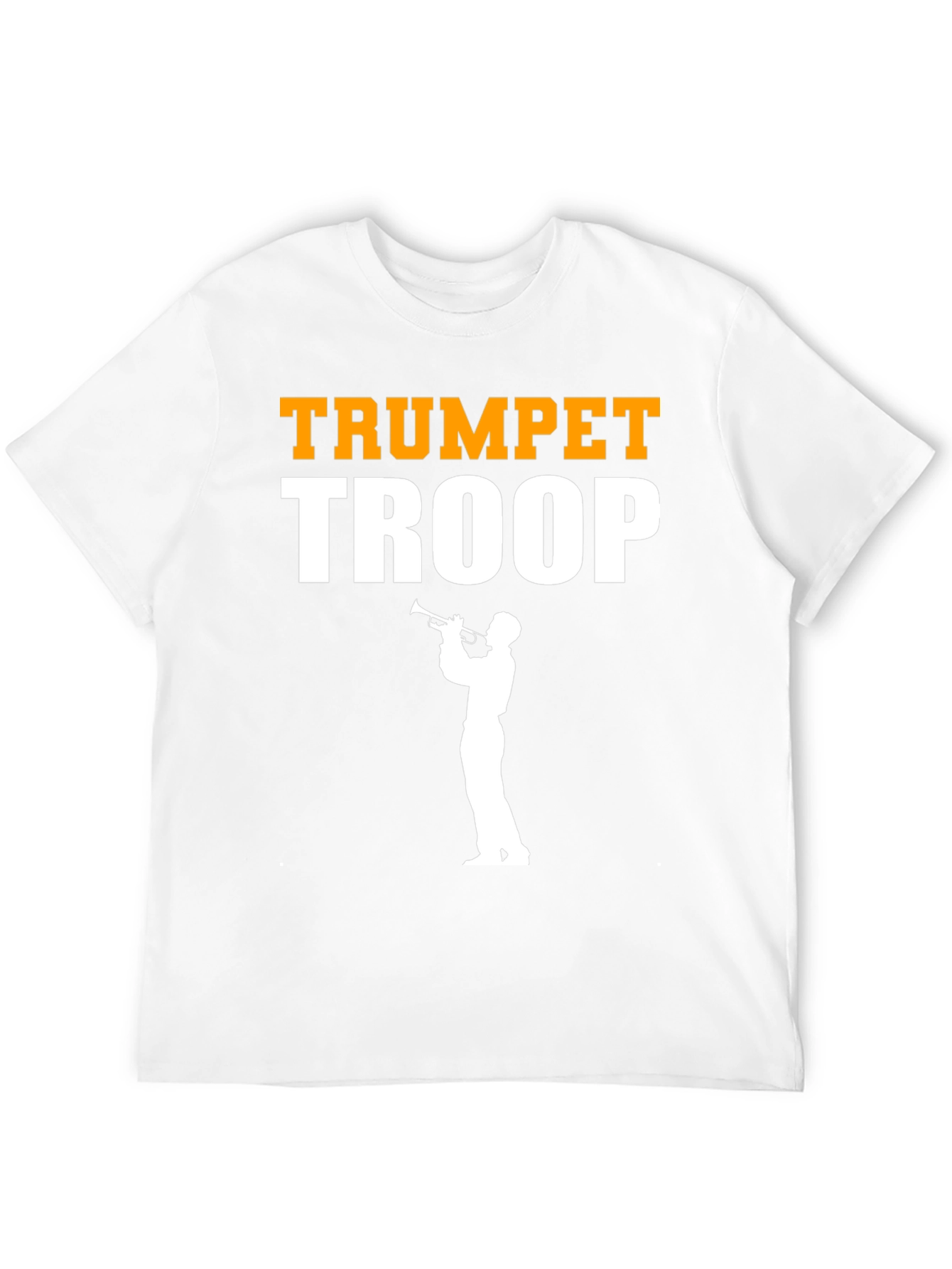 Black Trumpet Troop Graphic Tee - Musician T-Shirt view 12