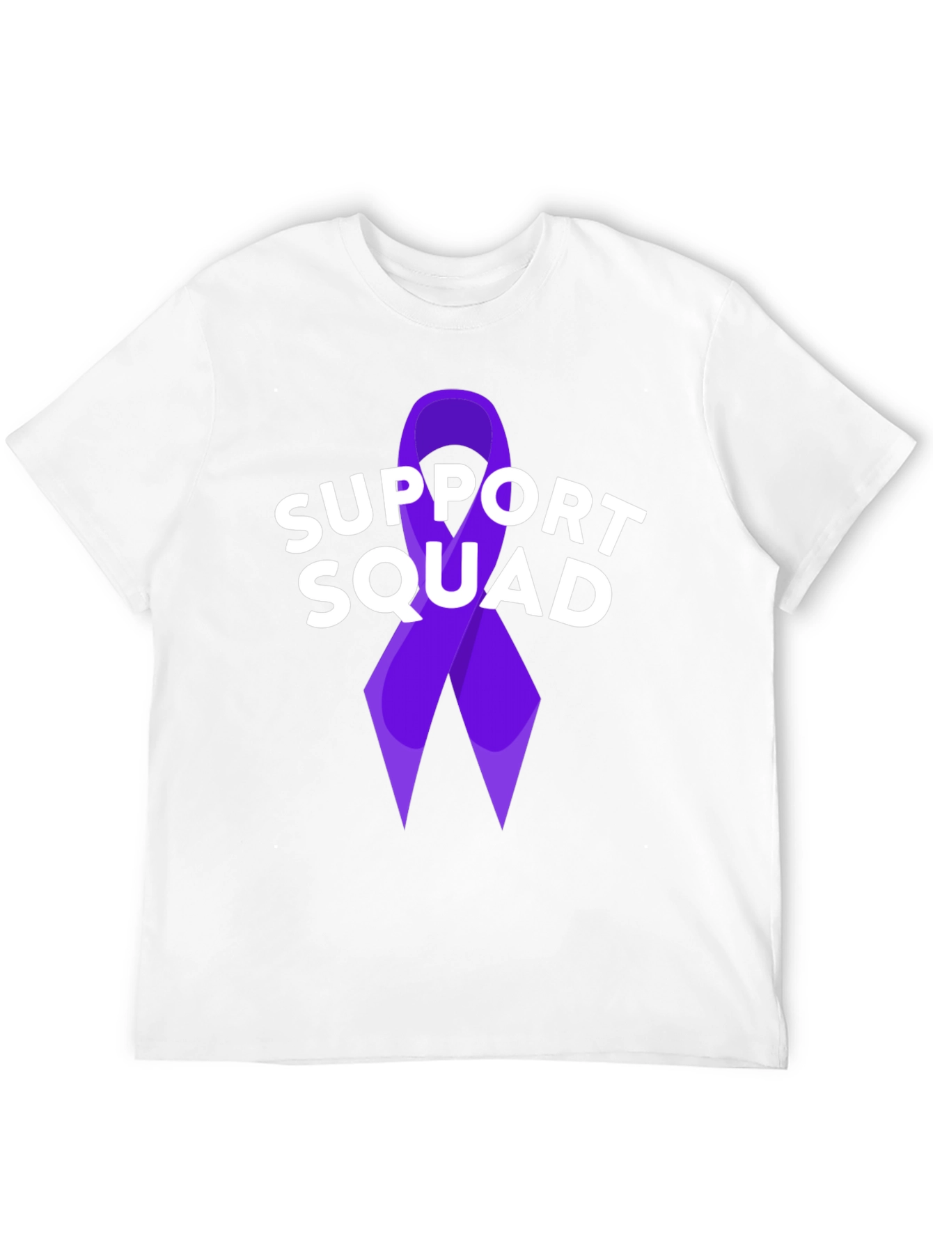 Black Support Squad Ribbon Tee view 12