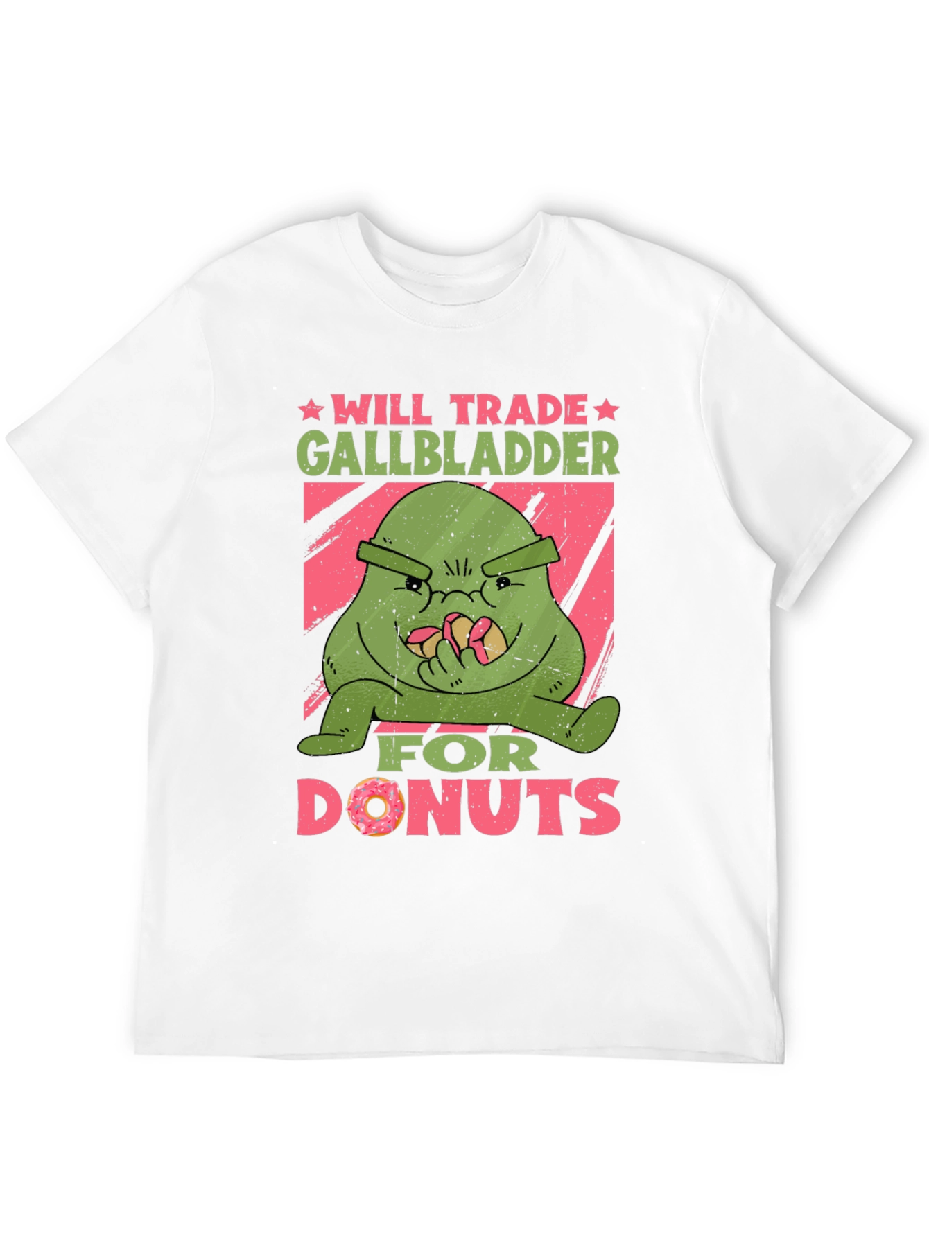Black Will Trade Gallbladder for Donuts Graphic Tee view 12