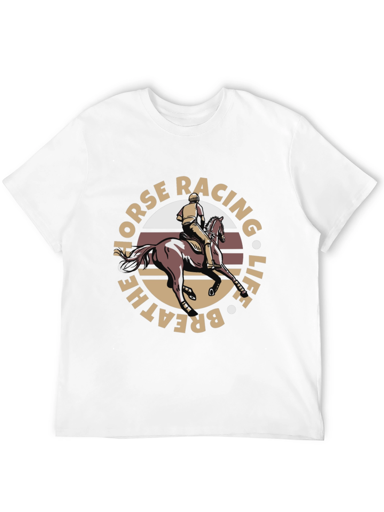 Black Horse Racing Graphic Tee view 12