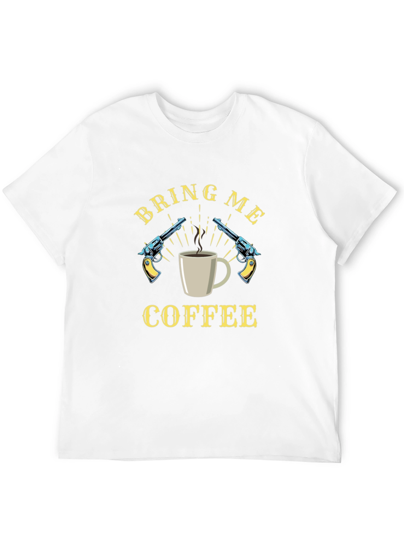 Black Bring Me Coffee Graphic Tee view 12