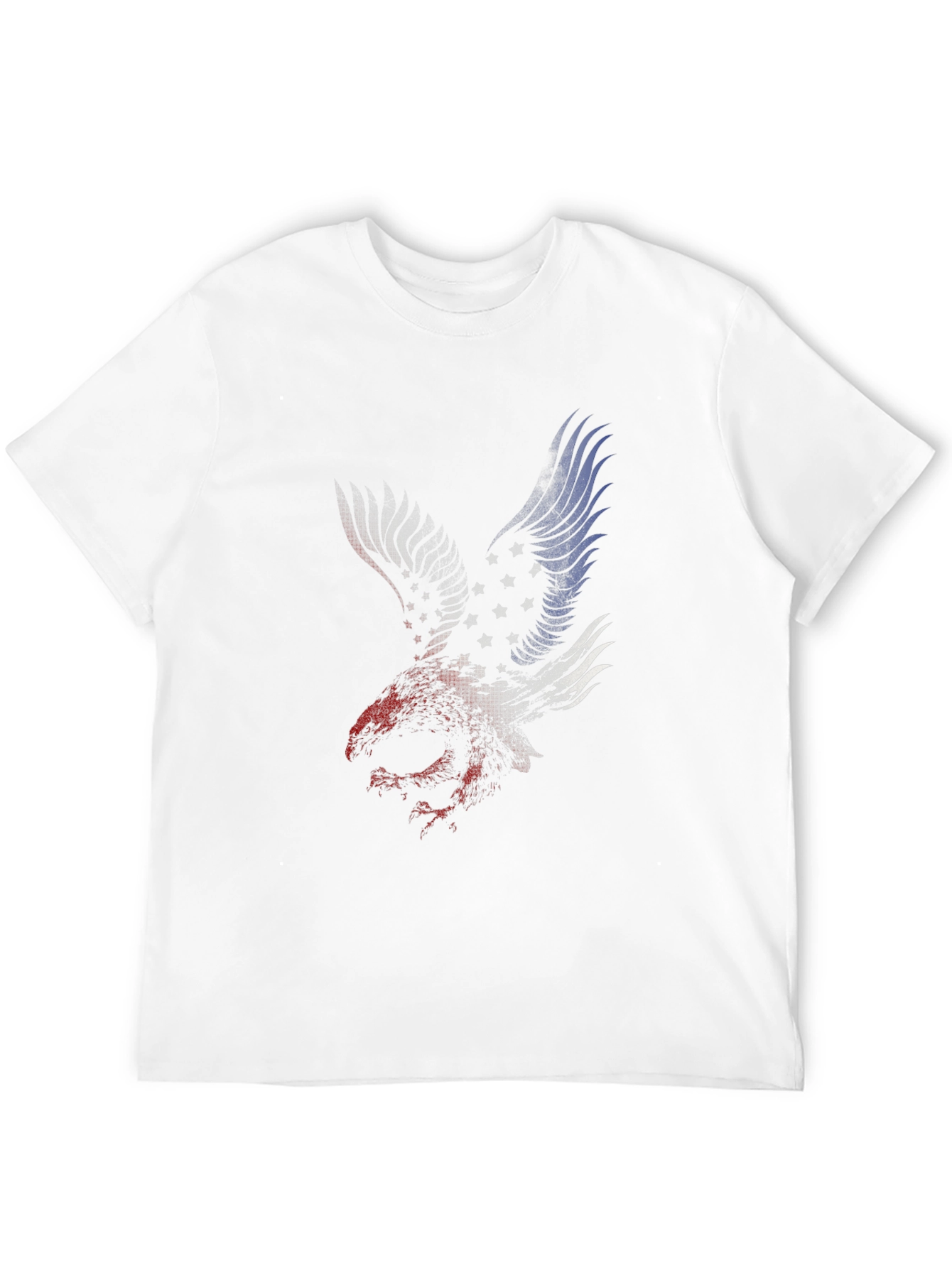 Black American Eagle Graphic Tee - Patriotic Style view 12