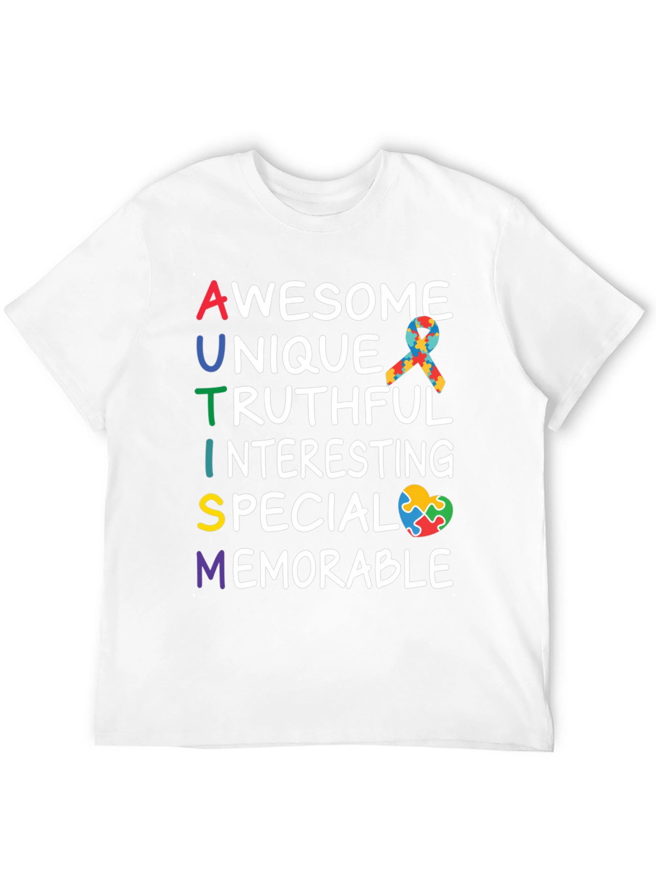 Black Autism Awareness T-Shirt: Awesome, Unique, Memorable view 12