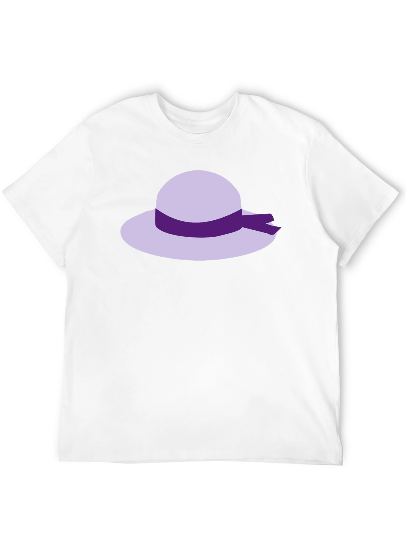 Black Novelty Hat Graphic T-Shirt - Casual Black Tee view 12