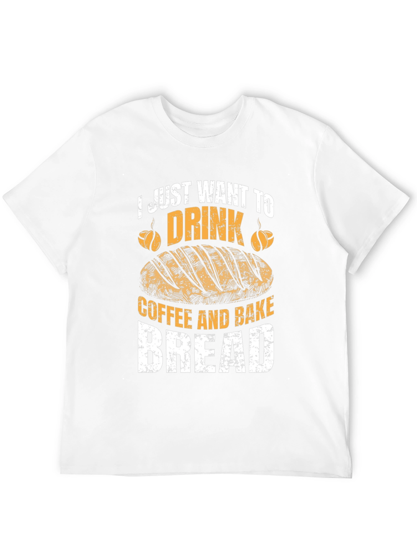 Black Coffee and Bread Lover's Tee view 12