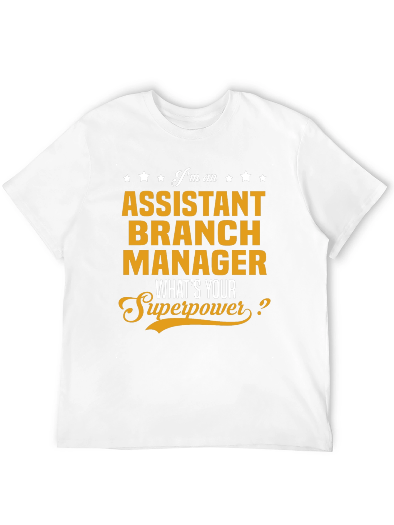 Black Assistant Branch Manager Superpower T-Shirt view 12