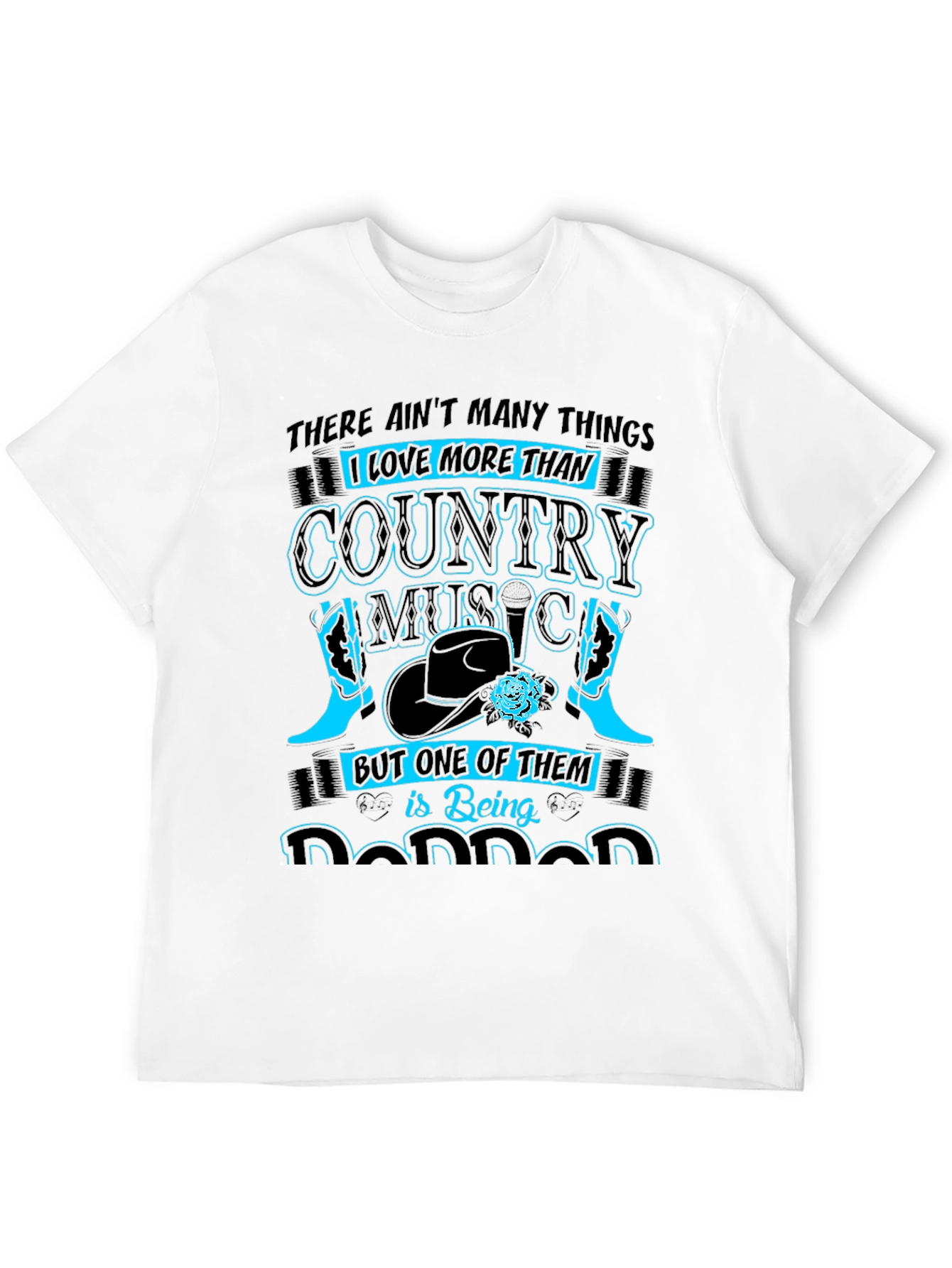 Black Country Music Lover Graphic Tee view 12