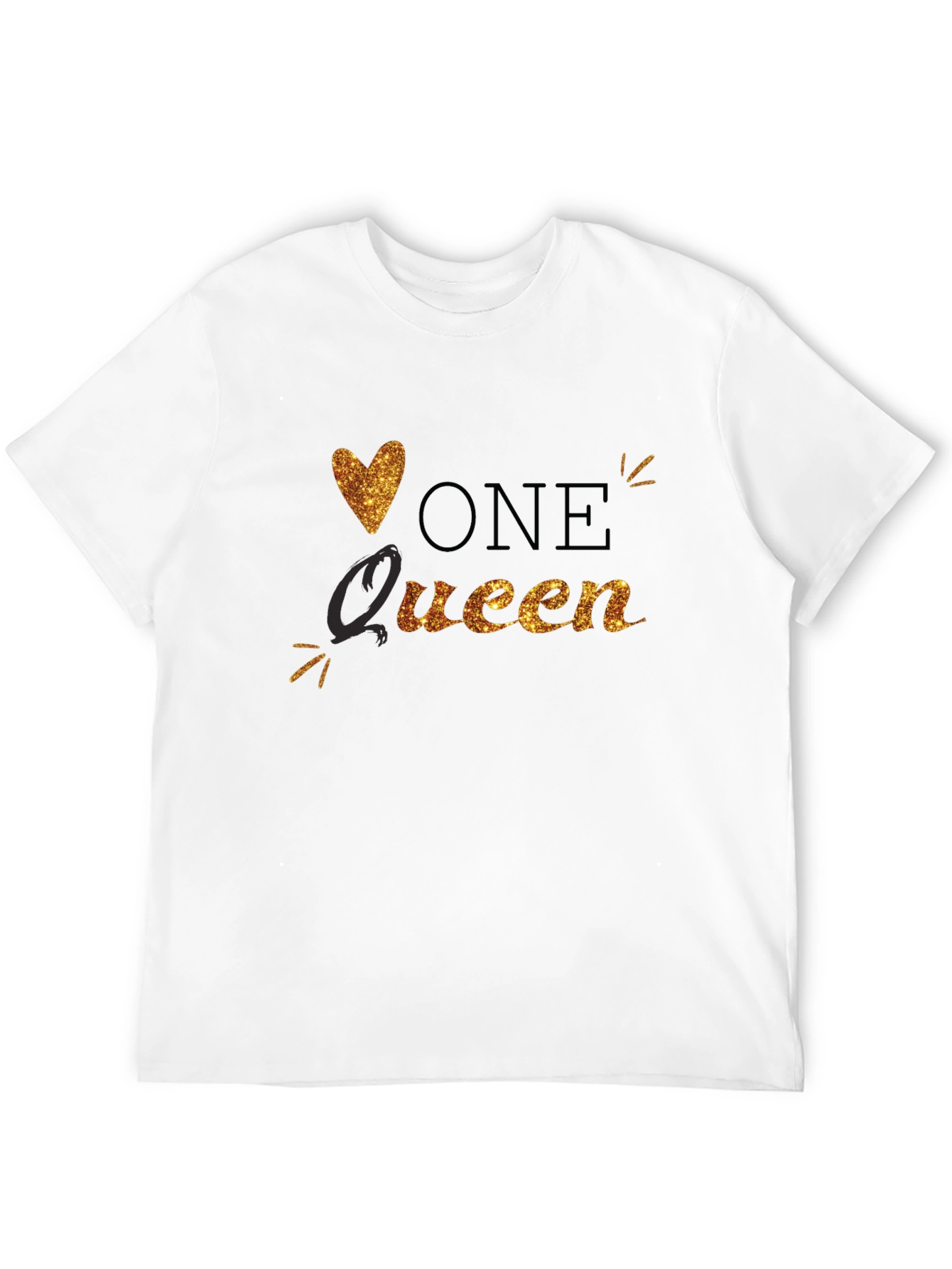 Black One Queen Black T-Shirt view 12