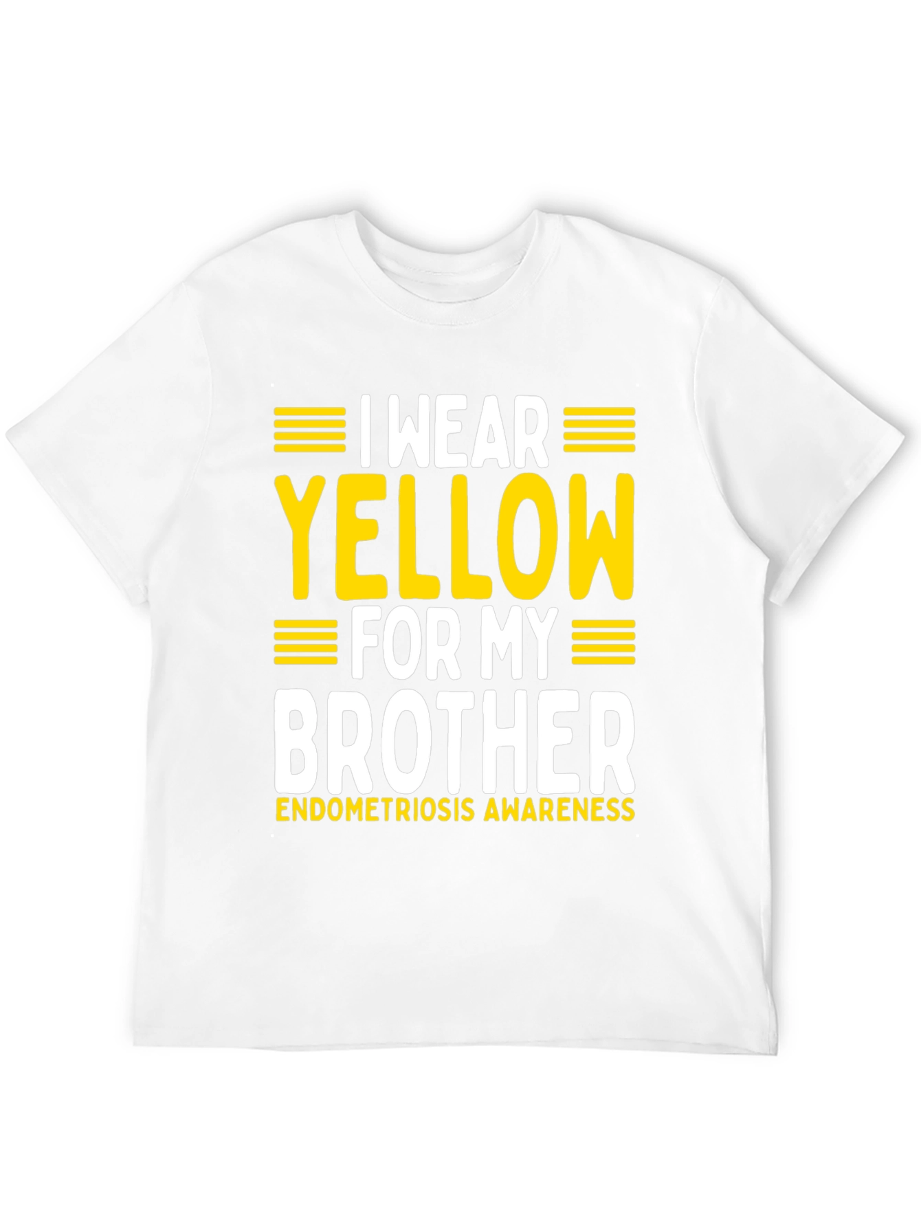 Yellow Brother Awareness T-Shirt - 12
