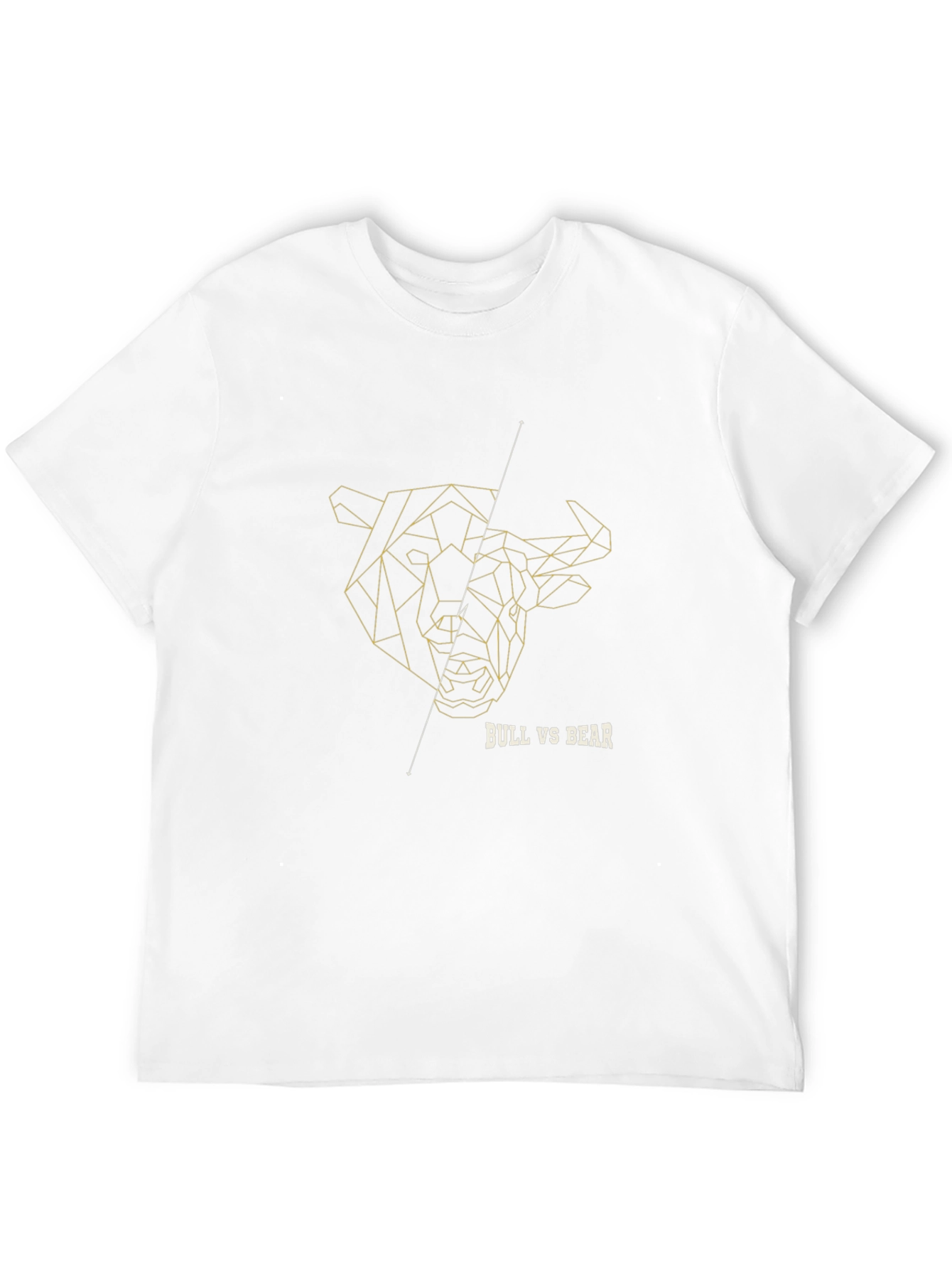Black Bull vs Bear Graphic Tee - Black Cotton Shirt view 12