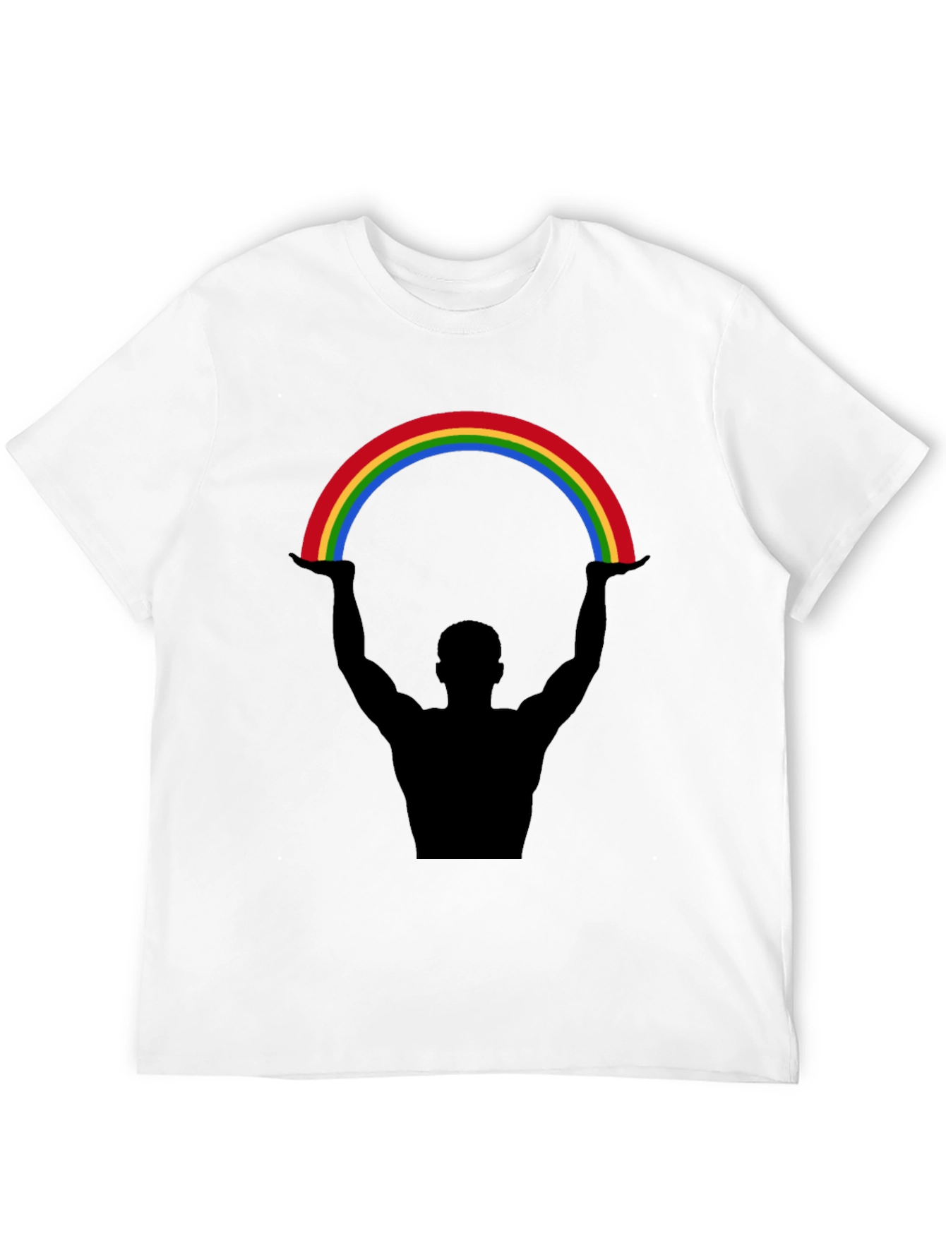 Black Rainbow Lift Graphic Tee - Black view 12