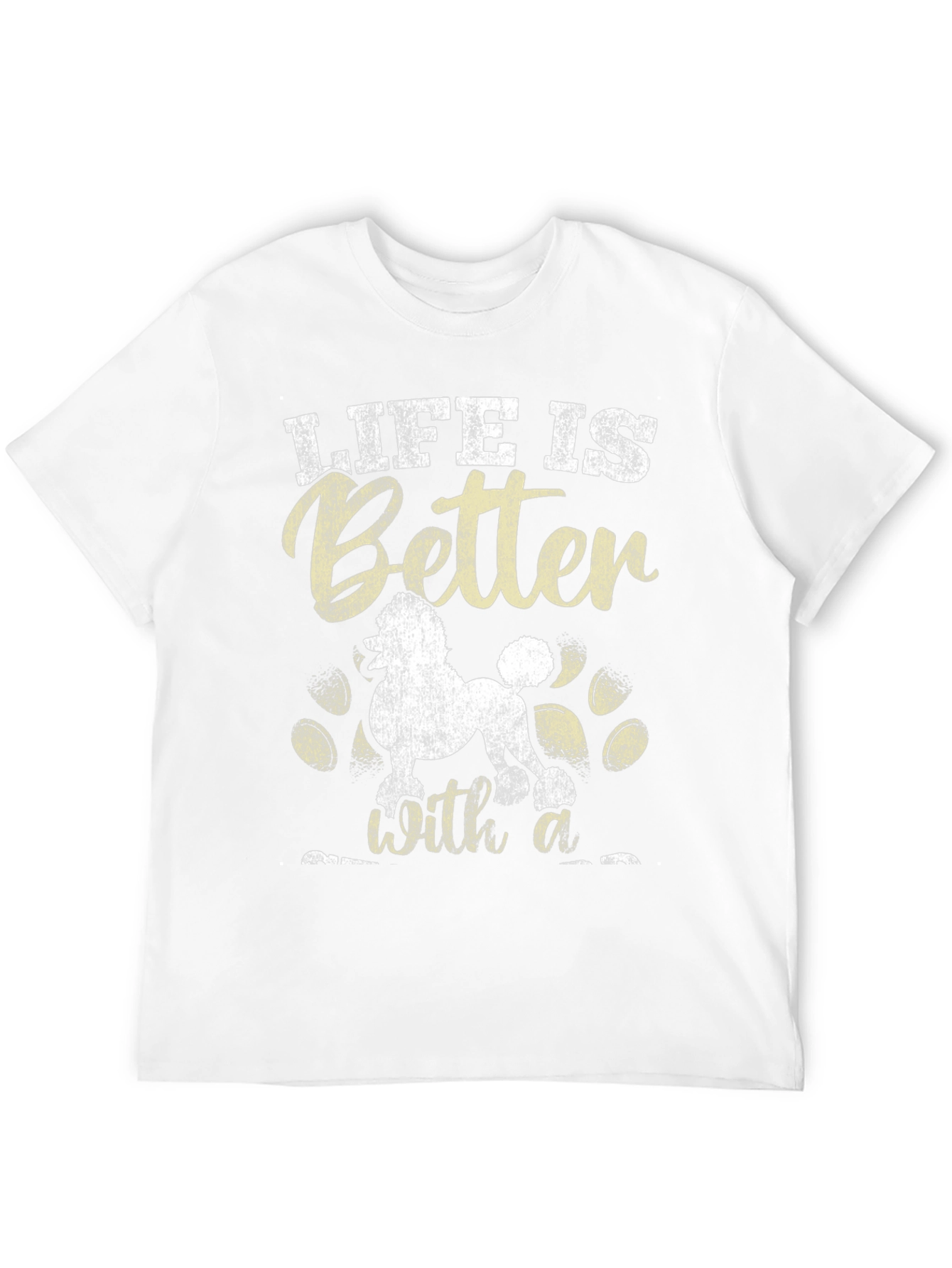 Black Life is Better with a Poodle T-Shirt view 12