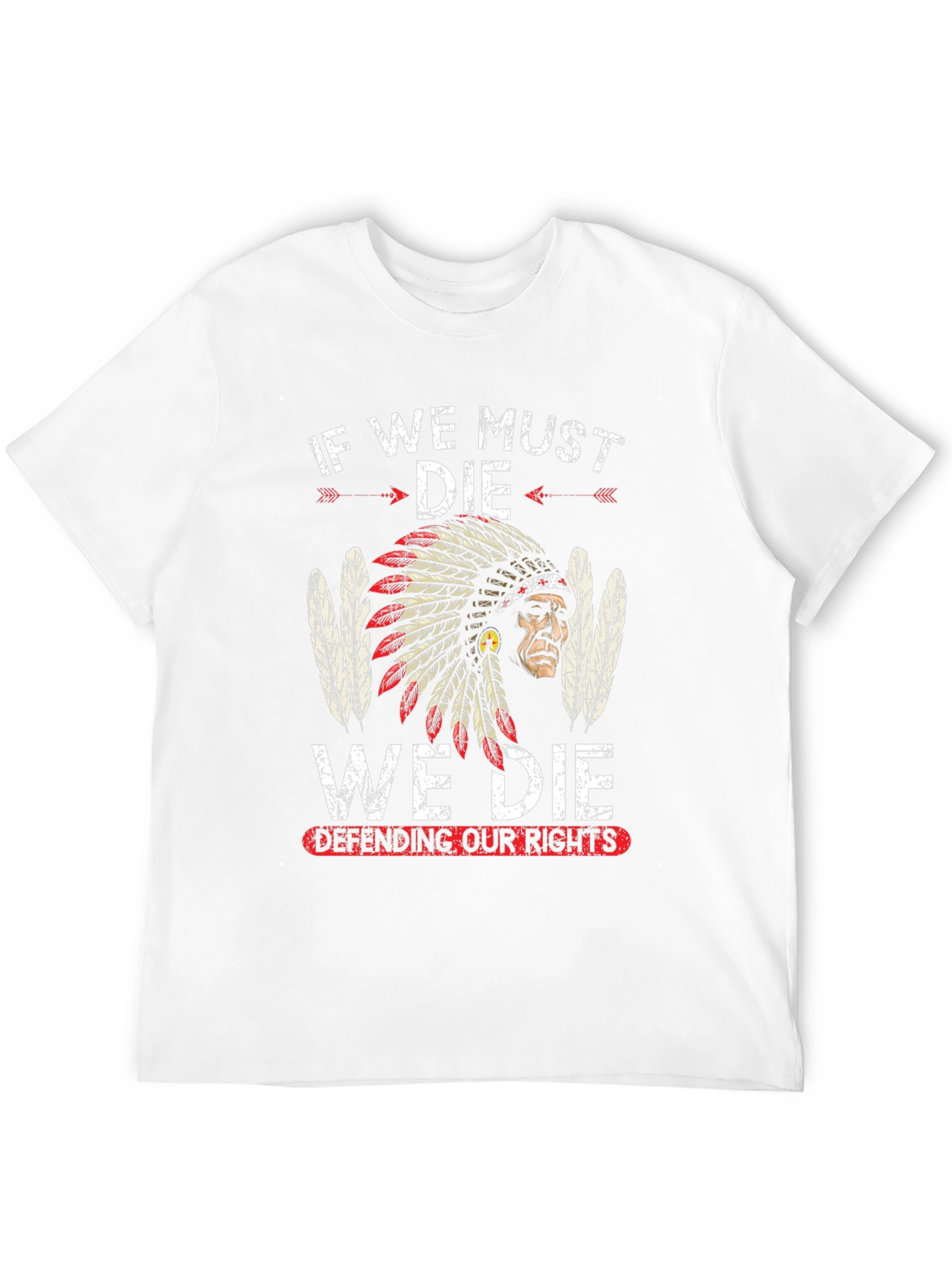 Black If We Must Die Tee view 12