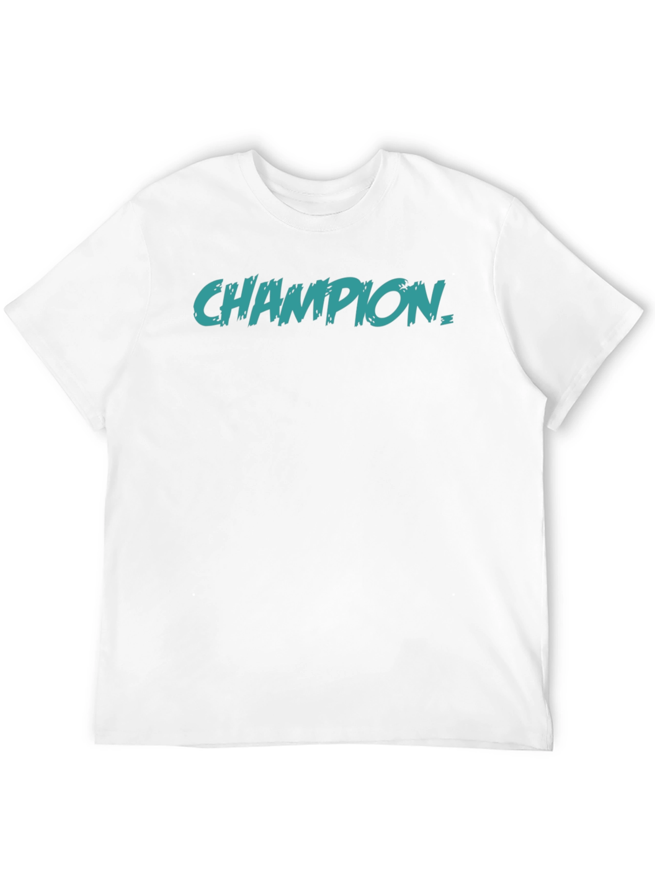 Champion Graphic Tee - Men's Black Cotton T-Shirt - 12