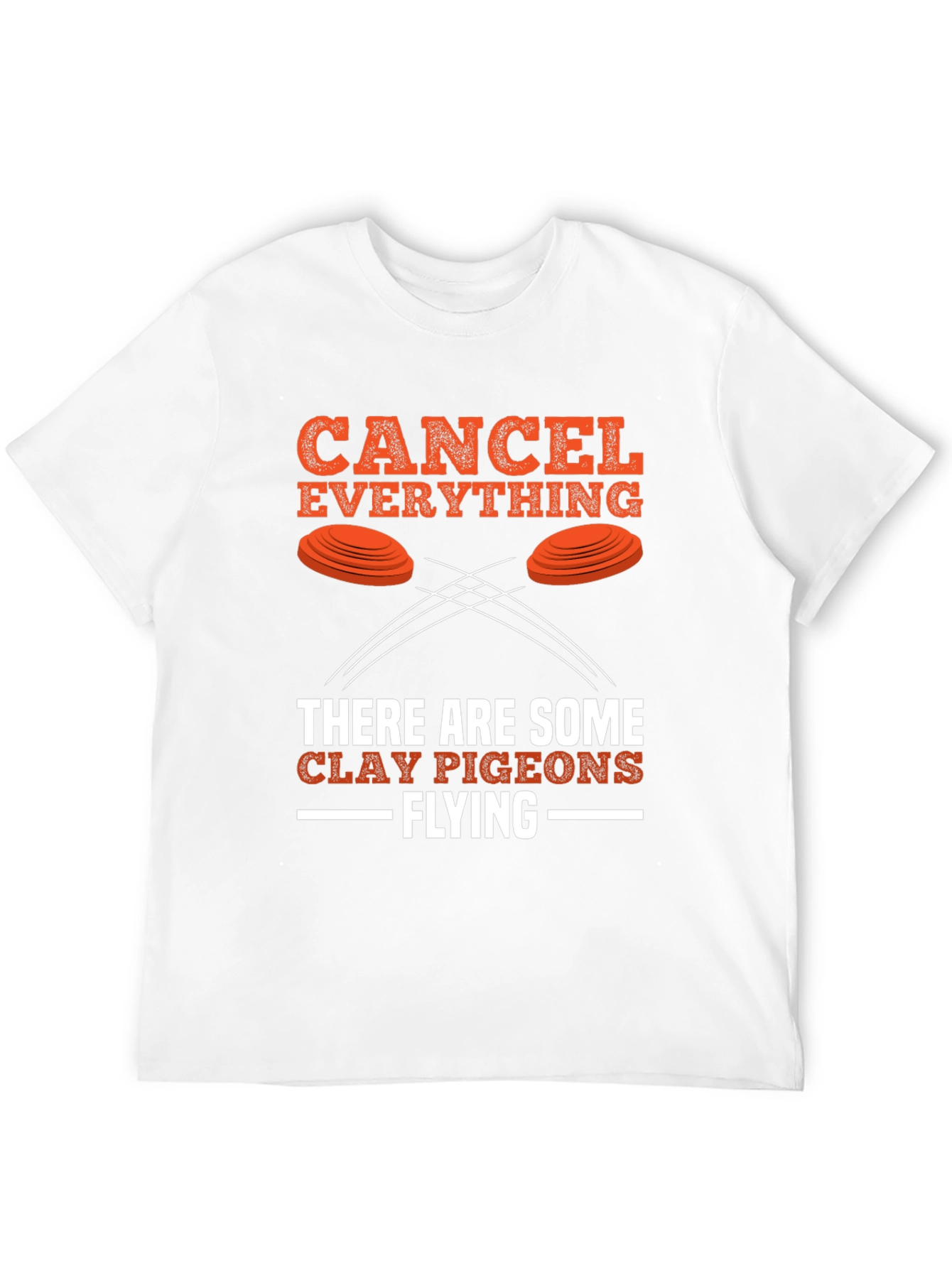 Black Cancel Everything Clay Pigeon Shooting T-Shirt view 12
