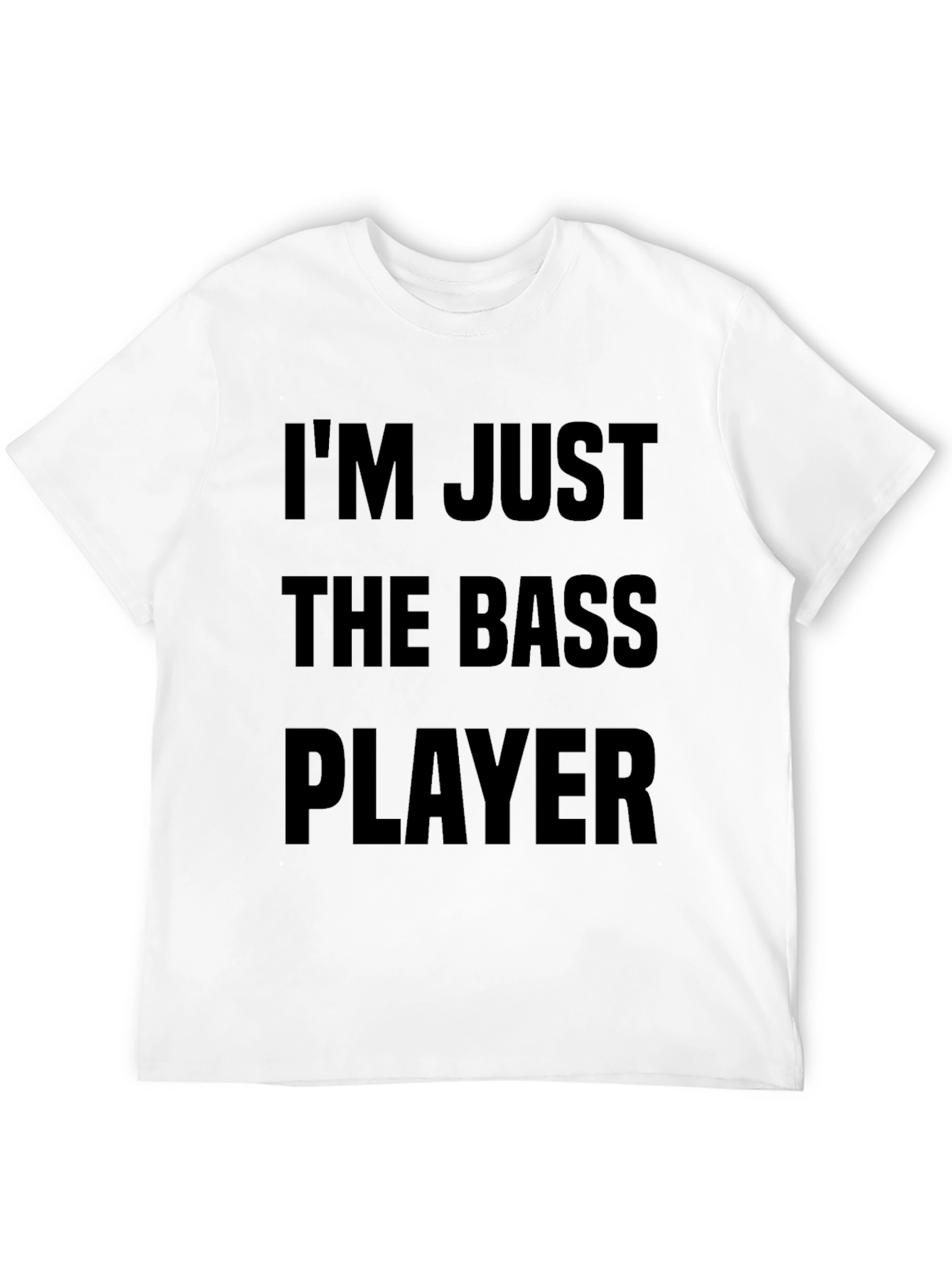 Black Bass Player T-Shirt - Music Lover Tee view 12