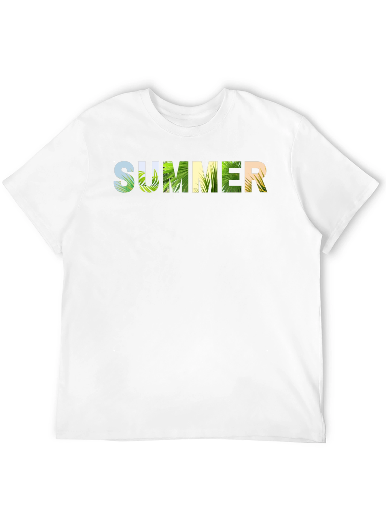 Summer Graphic Print T-Shirt - Black - 12