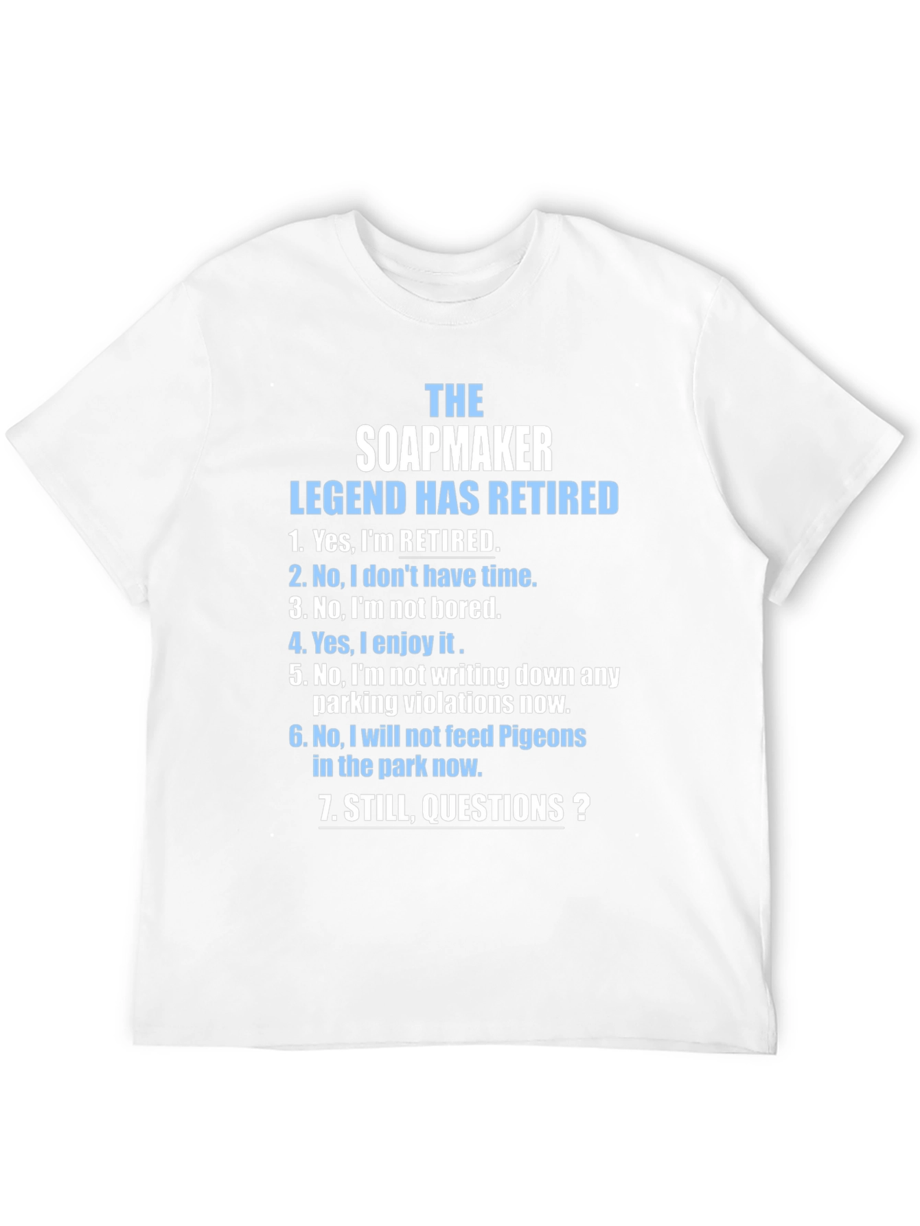 Black The Soapmaker Legend Retired T-Shirt view 12