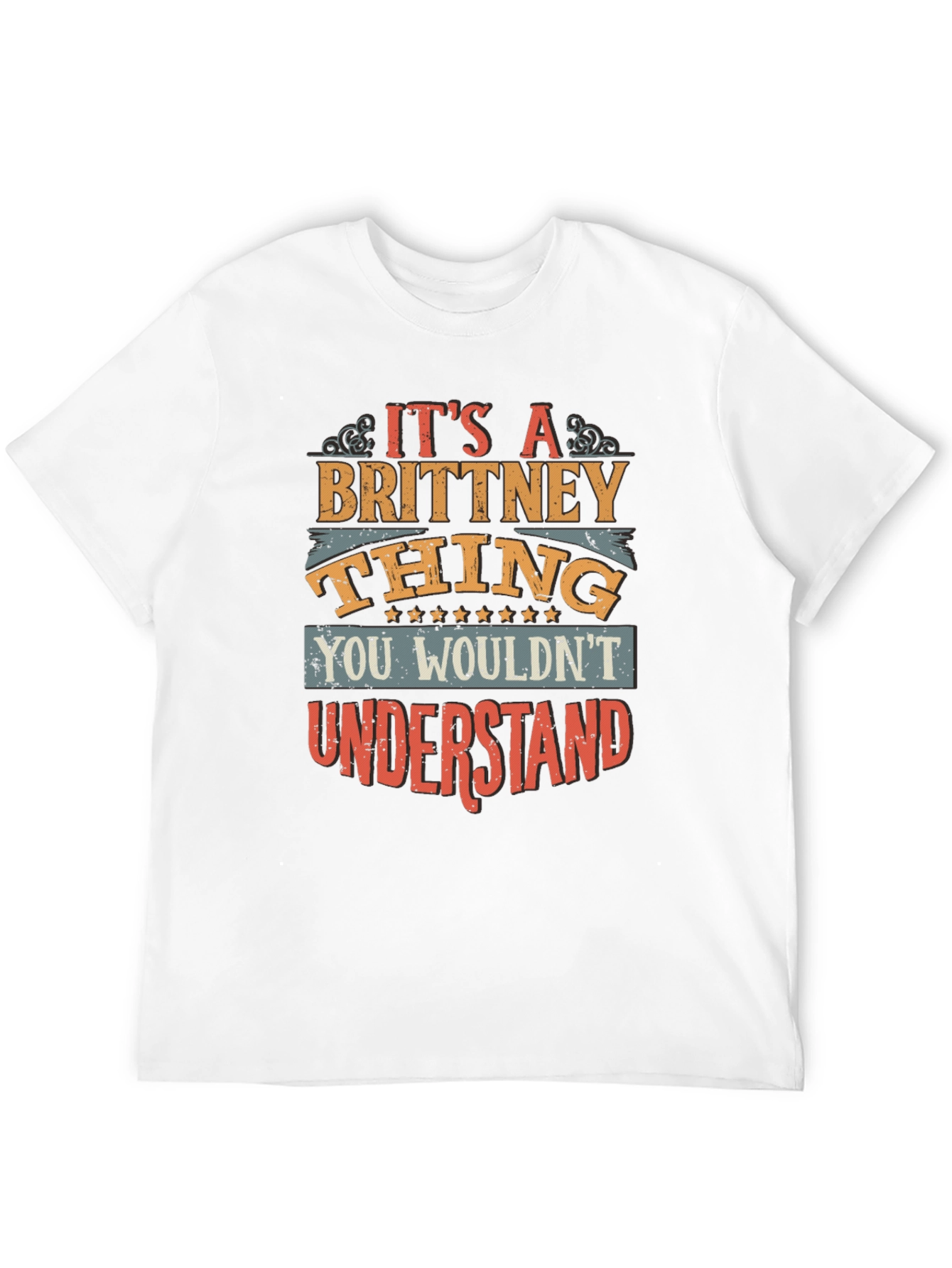 Black It's a Brittney Thing T-Shirt view 12