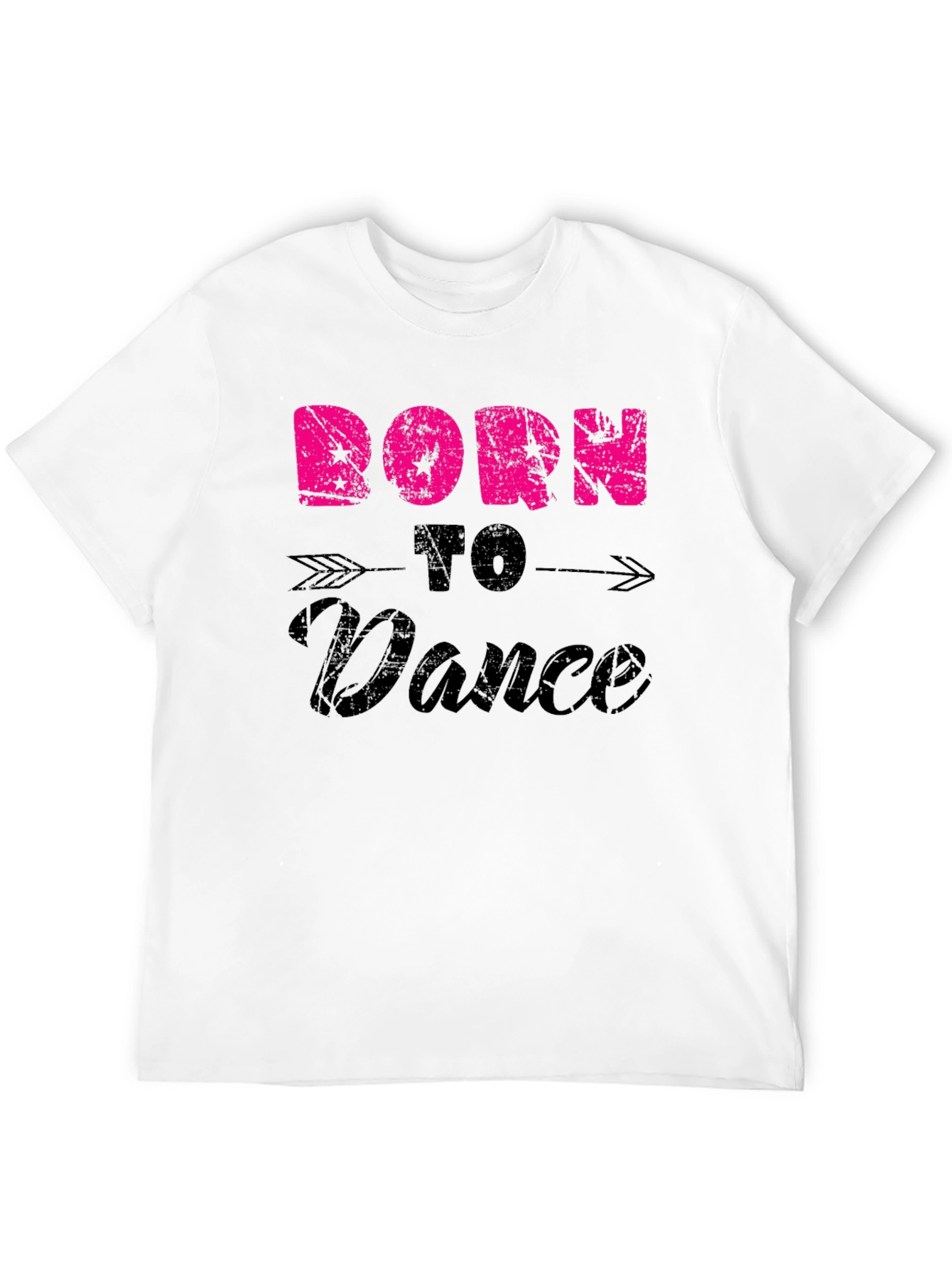 Black Born To Dance Graphic T-Shirt view 12