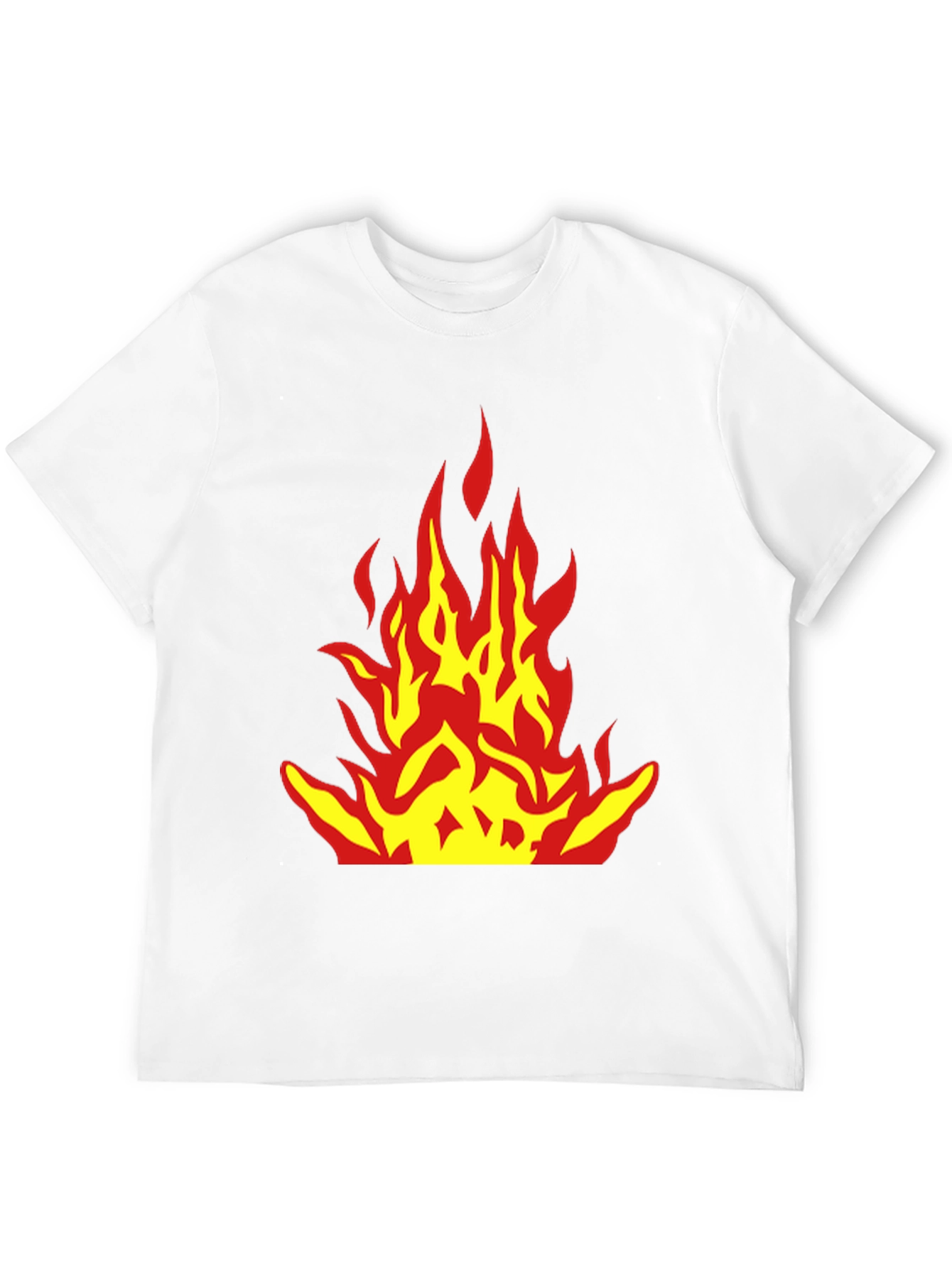 Black Flame Graphic Black T-Shirt - Bold Design view 12