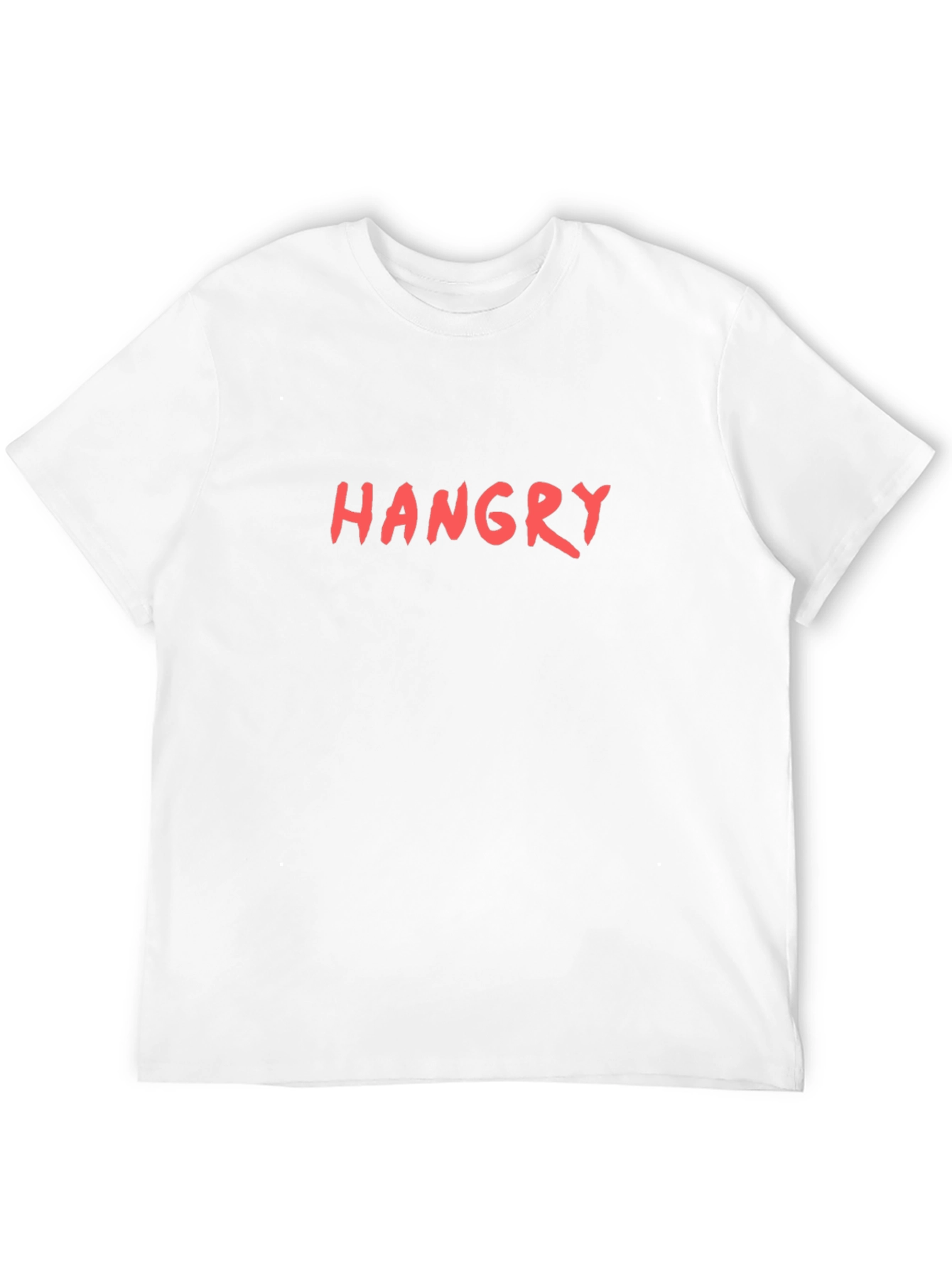 Black Hangry Graphic Tee - Funny Unisex T-Shirt view 12