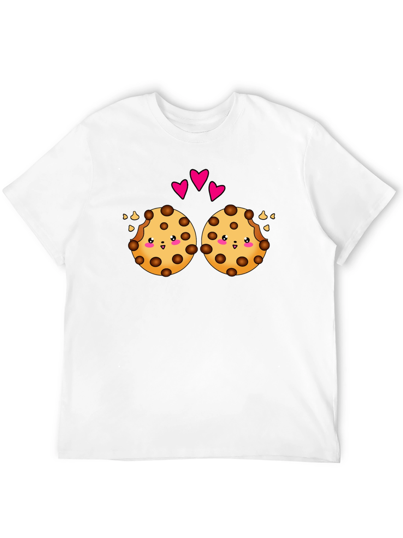 Black Cute Cookie Kawaii T-Shirt view 12