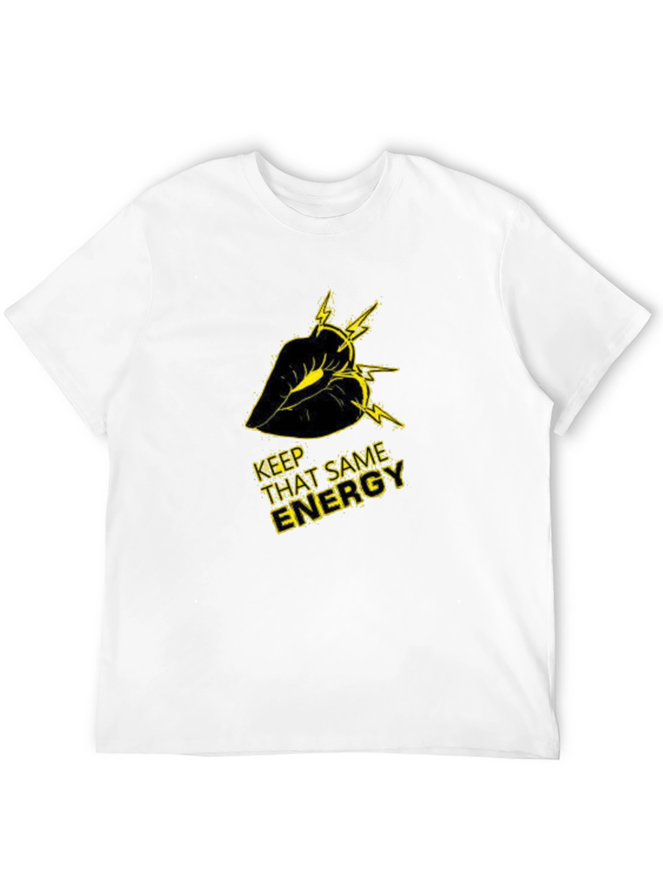 Black Keep That Same Energy Graphic Tee view 12