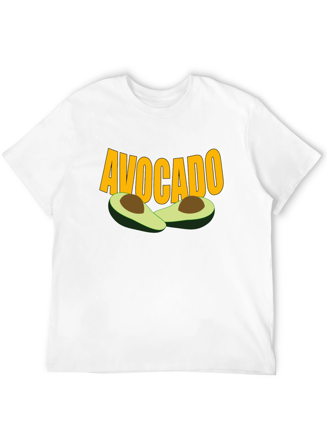 Black Avocado Graphic Tee - Trendy Fruit Lover Shirt view 12