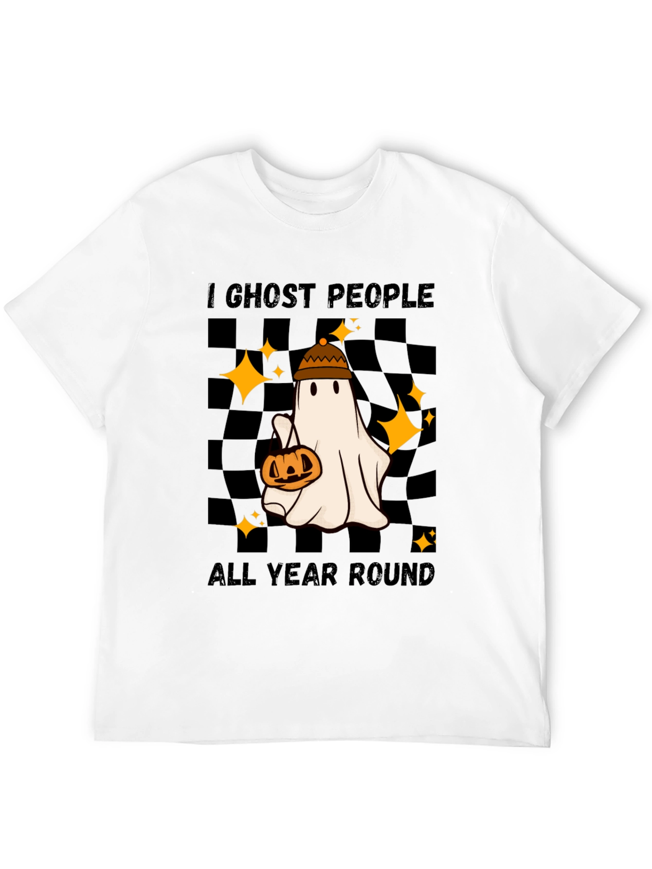 Black I Ghost People All Year Round T-Shirt view 12
