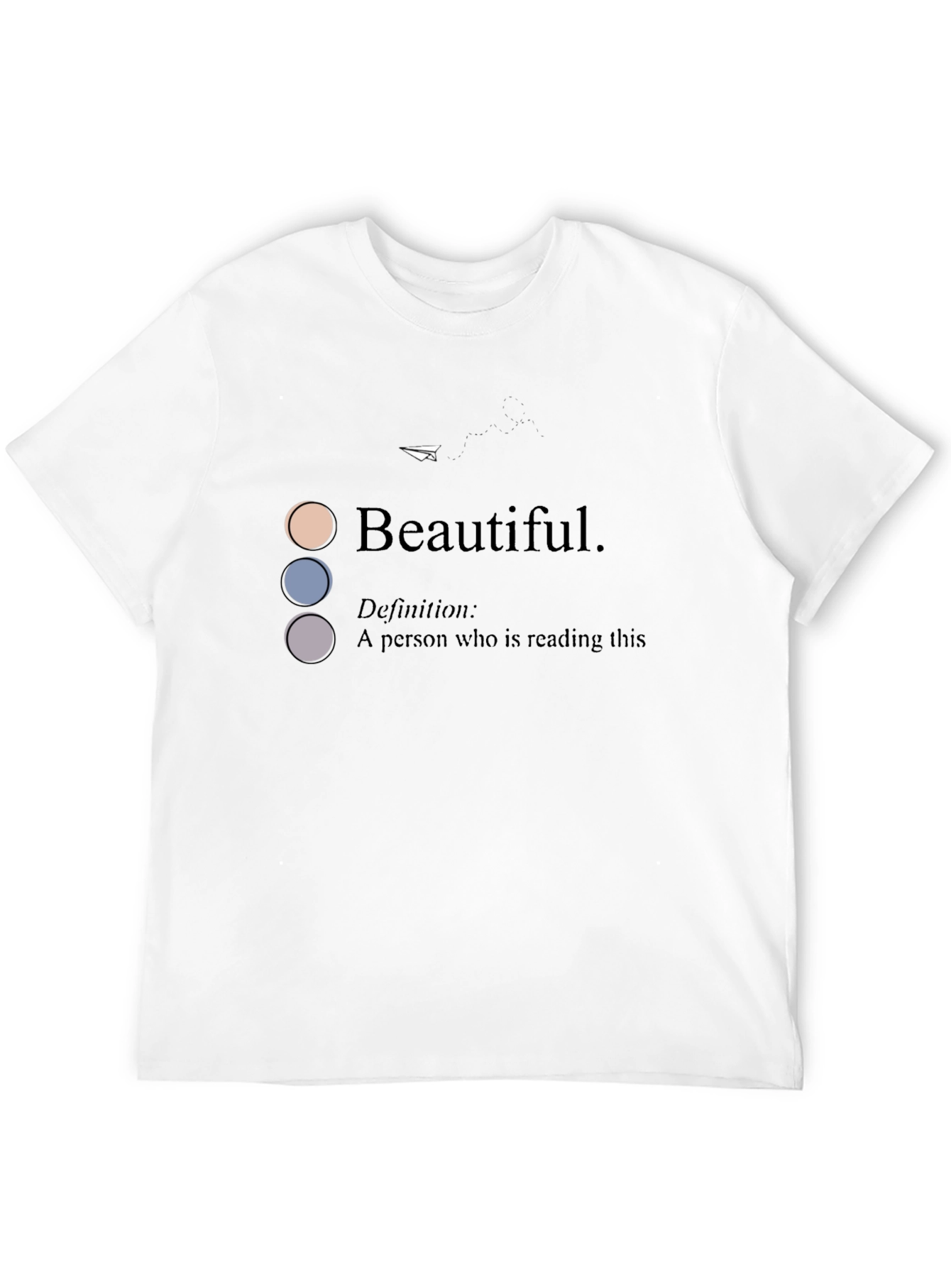 Black Beautiful Definition Graphic Tee - Unique & Stylish view 12