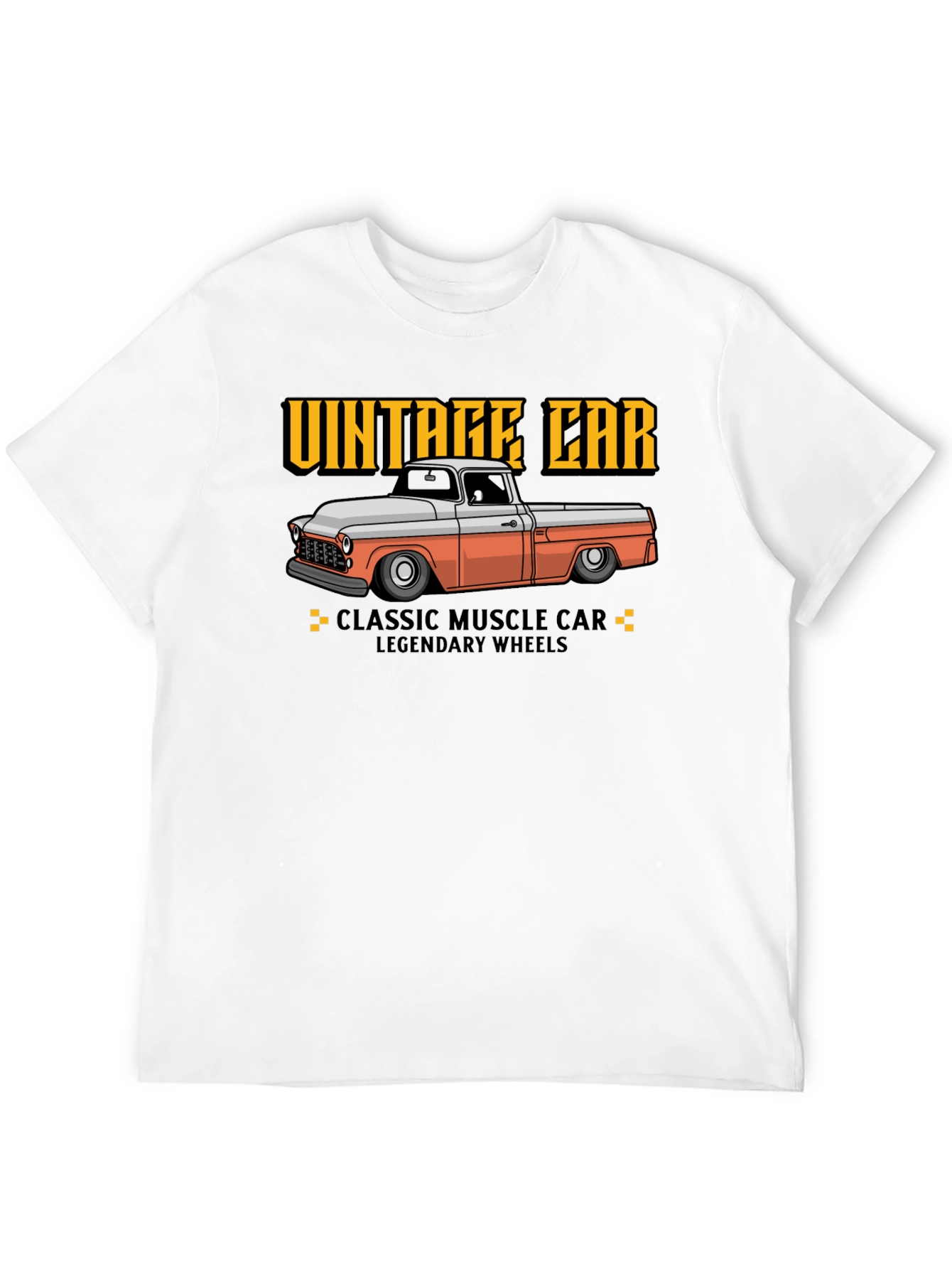 Black Vintage Car Graphic T-Shirt view 12