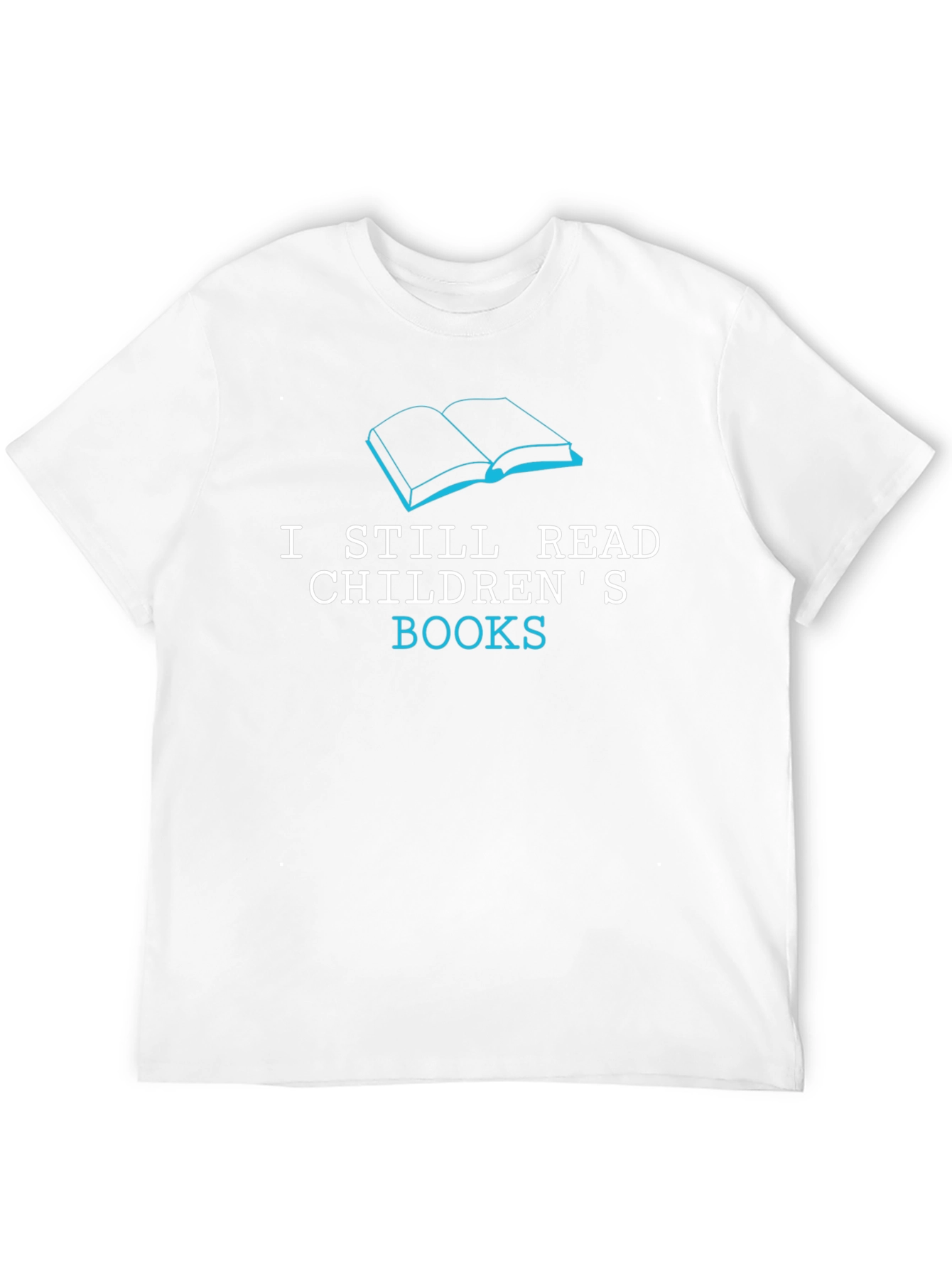 Black I Still Read Children's Books Graphic T-Shirt view 12