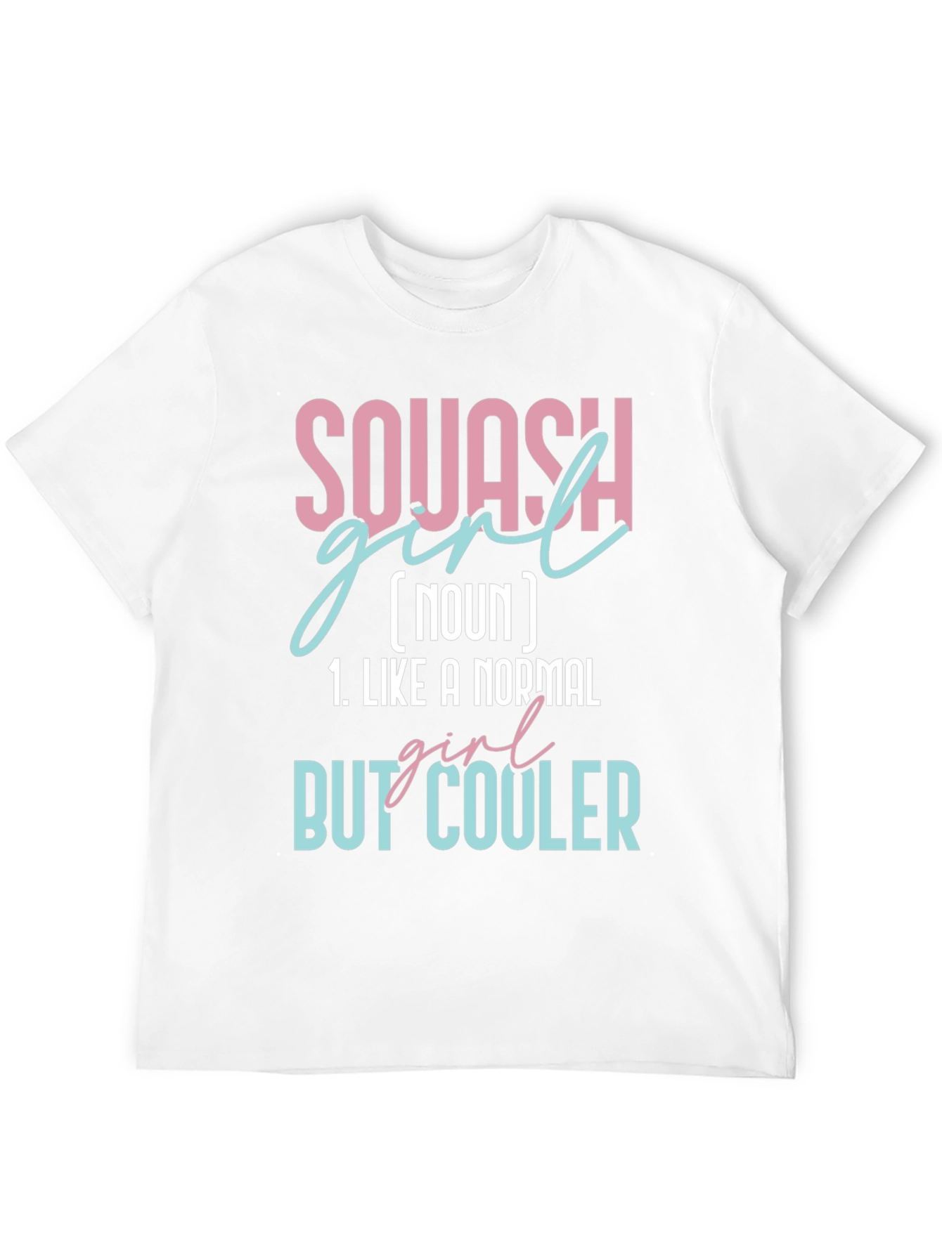Black Squash Girl Definition T-Shirt - Cool & Unique Tee view 12