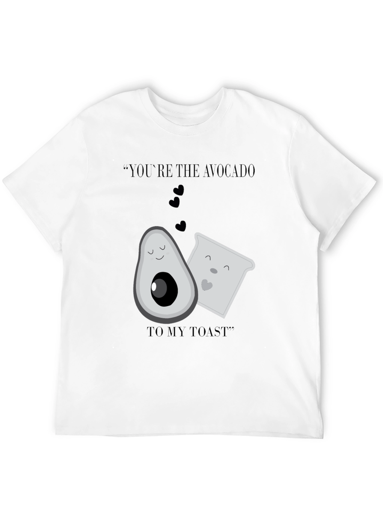 Black Avocado Toast Graphic Tee - Funny Foodie Shirt view 12