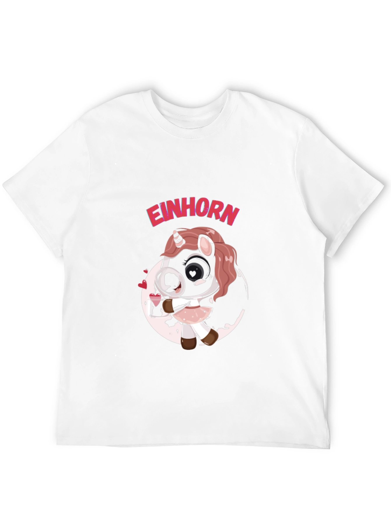 Einhorn Kawaii Unicorn T-Shirt - Black - 12