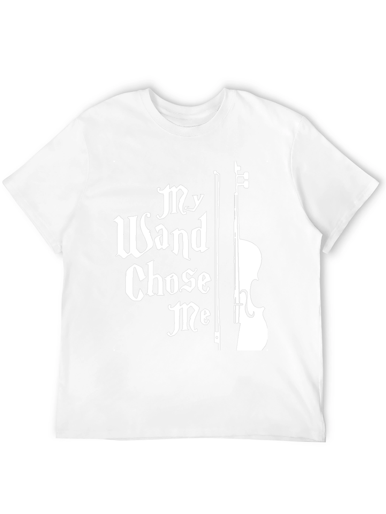 Black My Wand Chose Me Music T-Shirt view 12