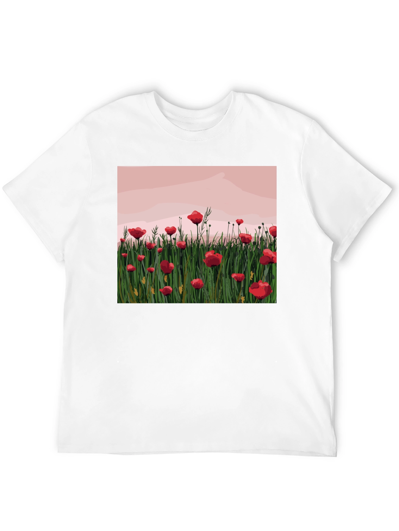 Poppy Field Graphic T-Shirt - 12