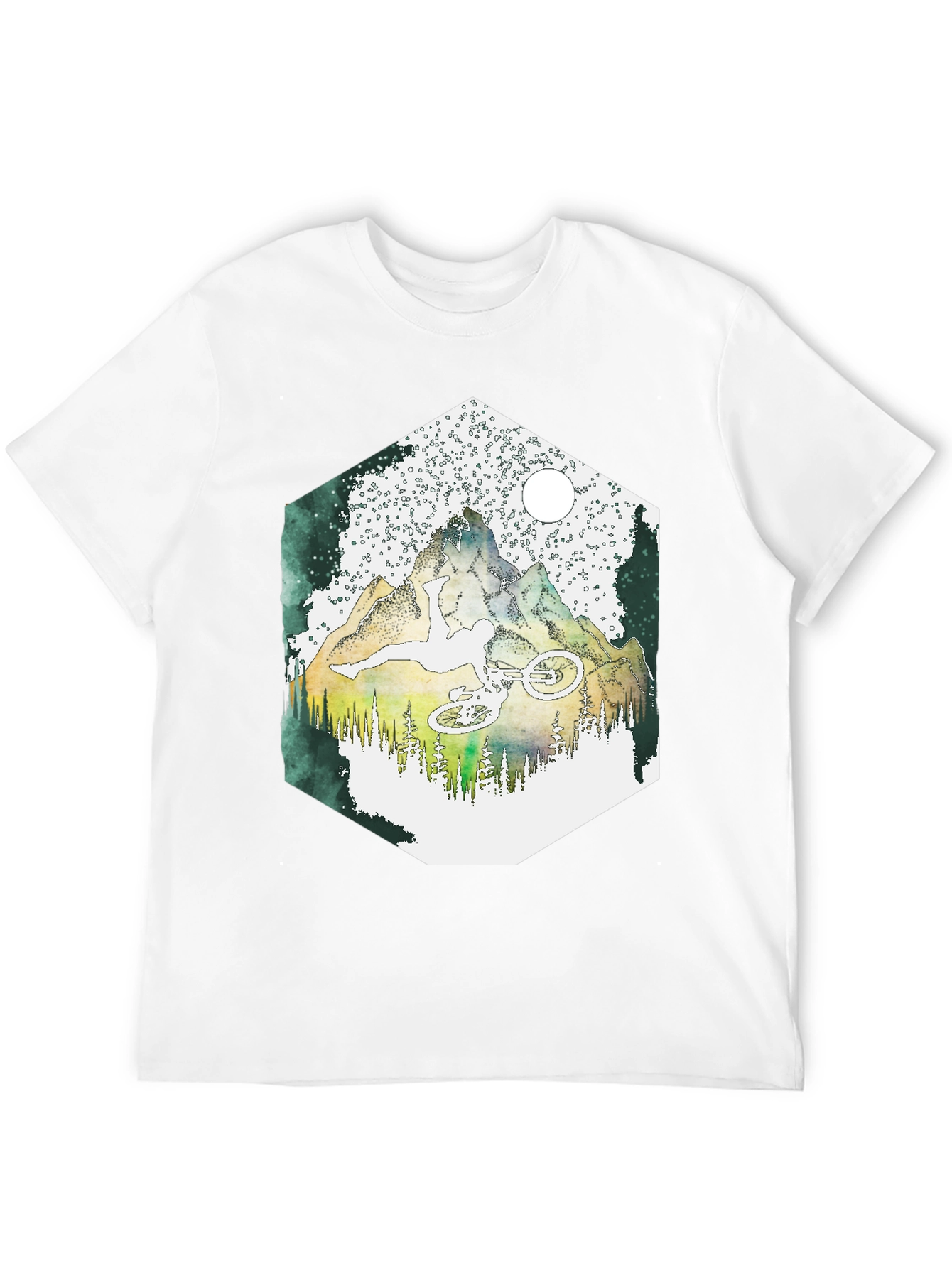 Black Mountain Biker Graphic Tee - Adventure Ready! view 12