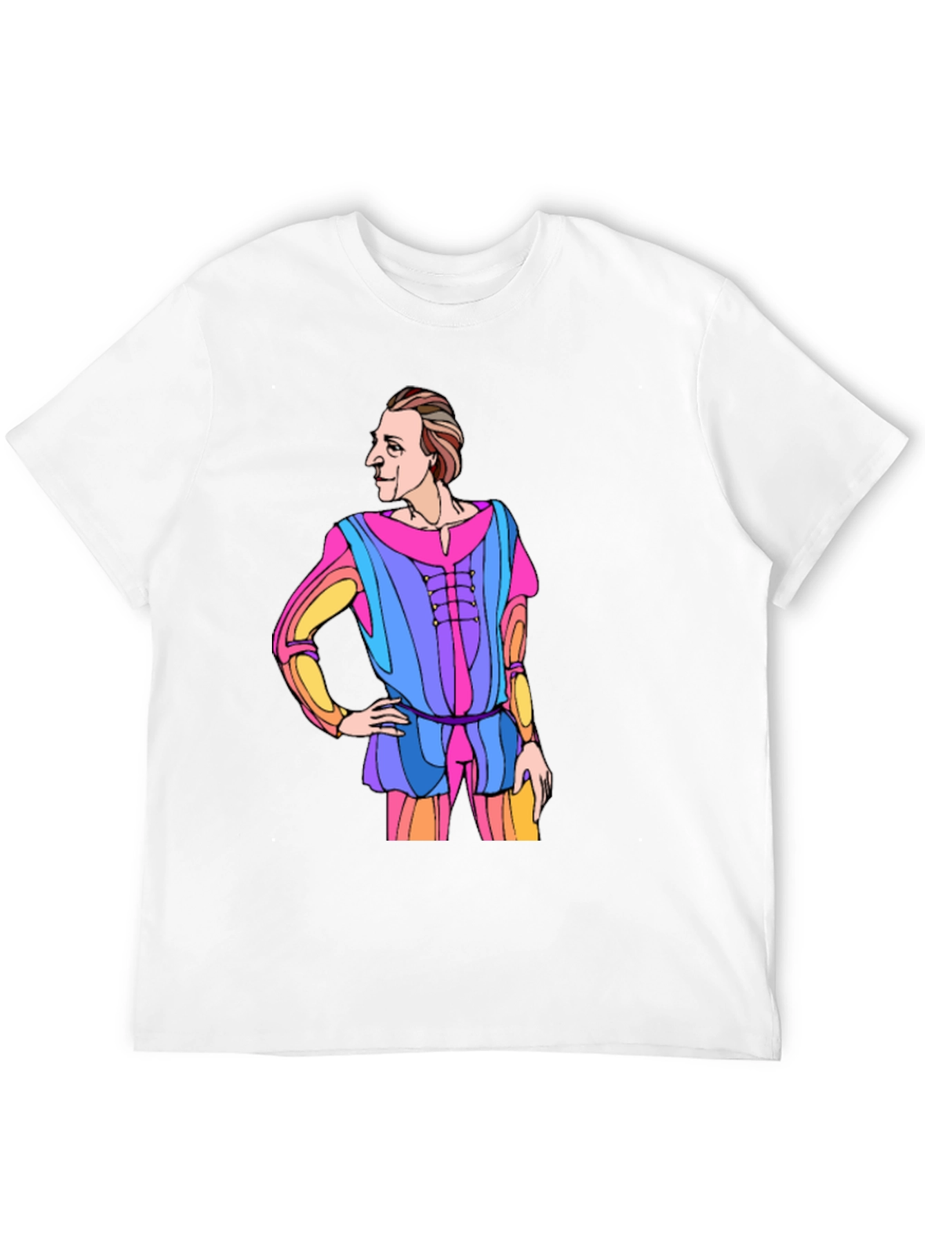 Black Renaissance Man Black Graphic Tee view 12