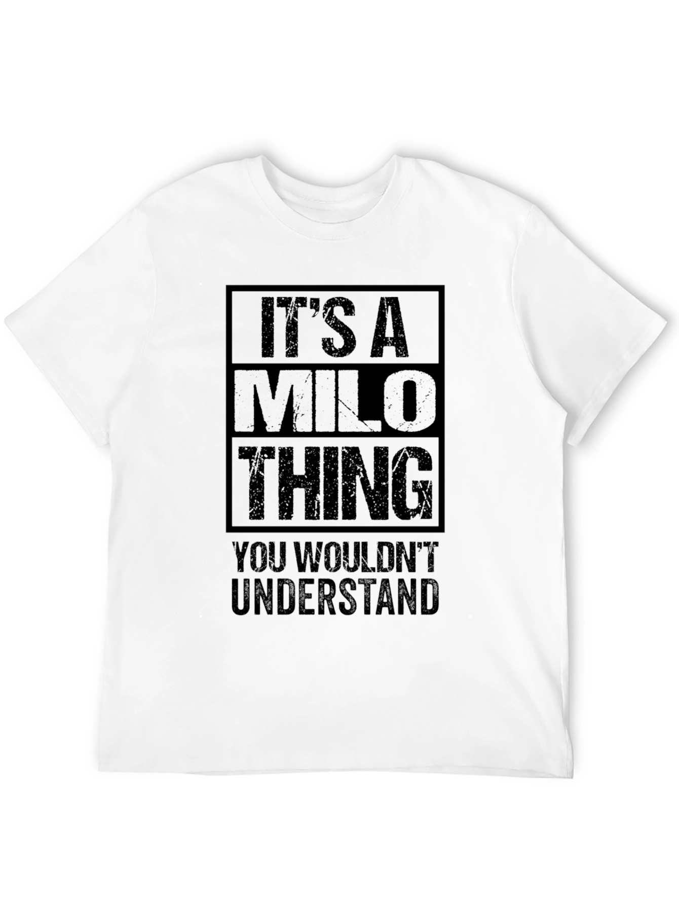 Black It's A Milo Thing - Graphic T-Shirt view 12