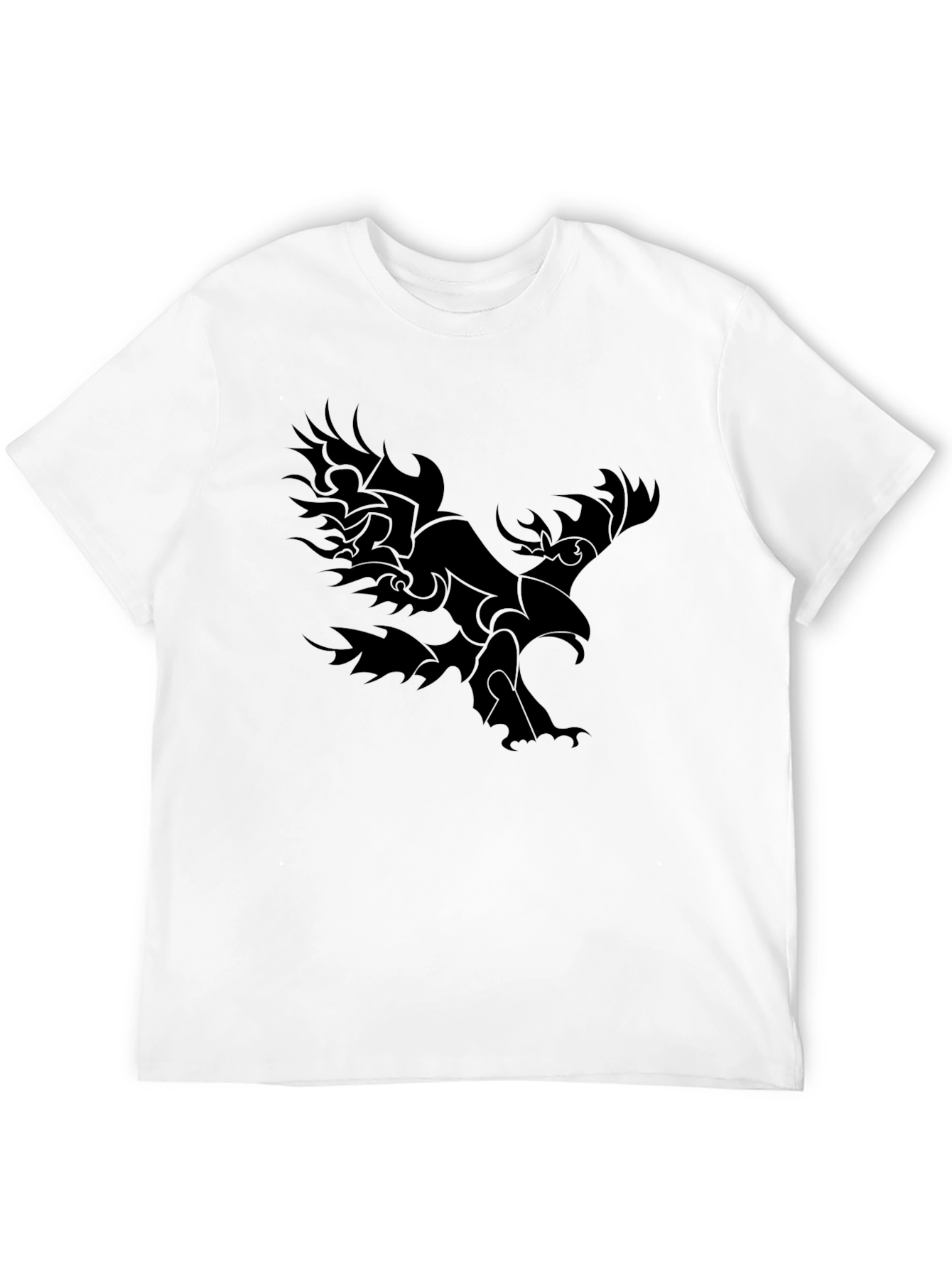 Black Black Eagle Graphic Tee - Men's Fashion view 12