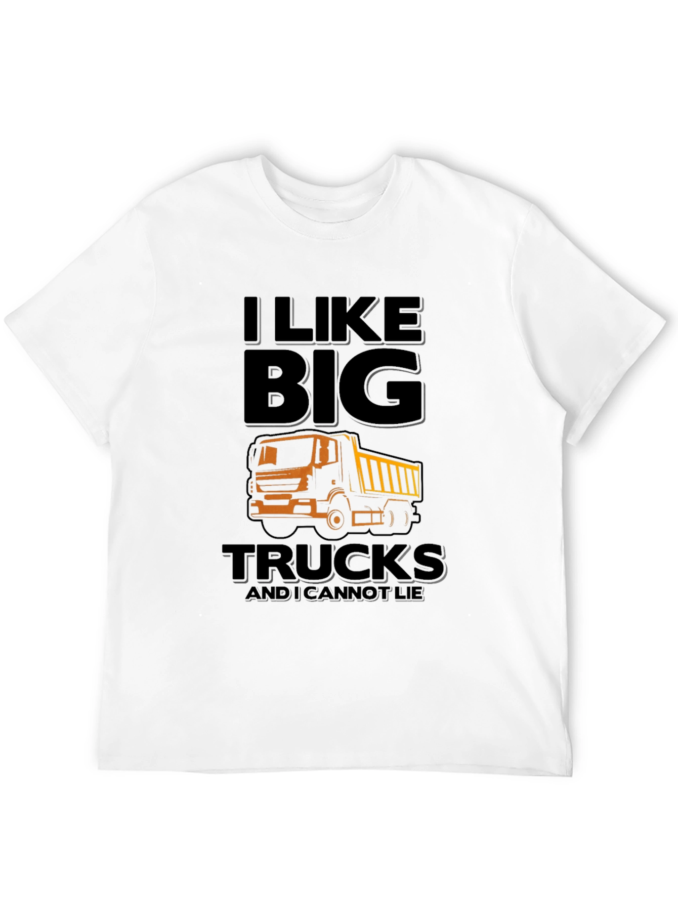 Black I Like Big Trucks T-Shirt view 12