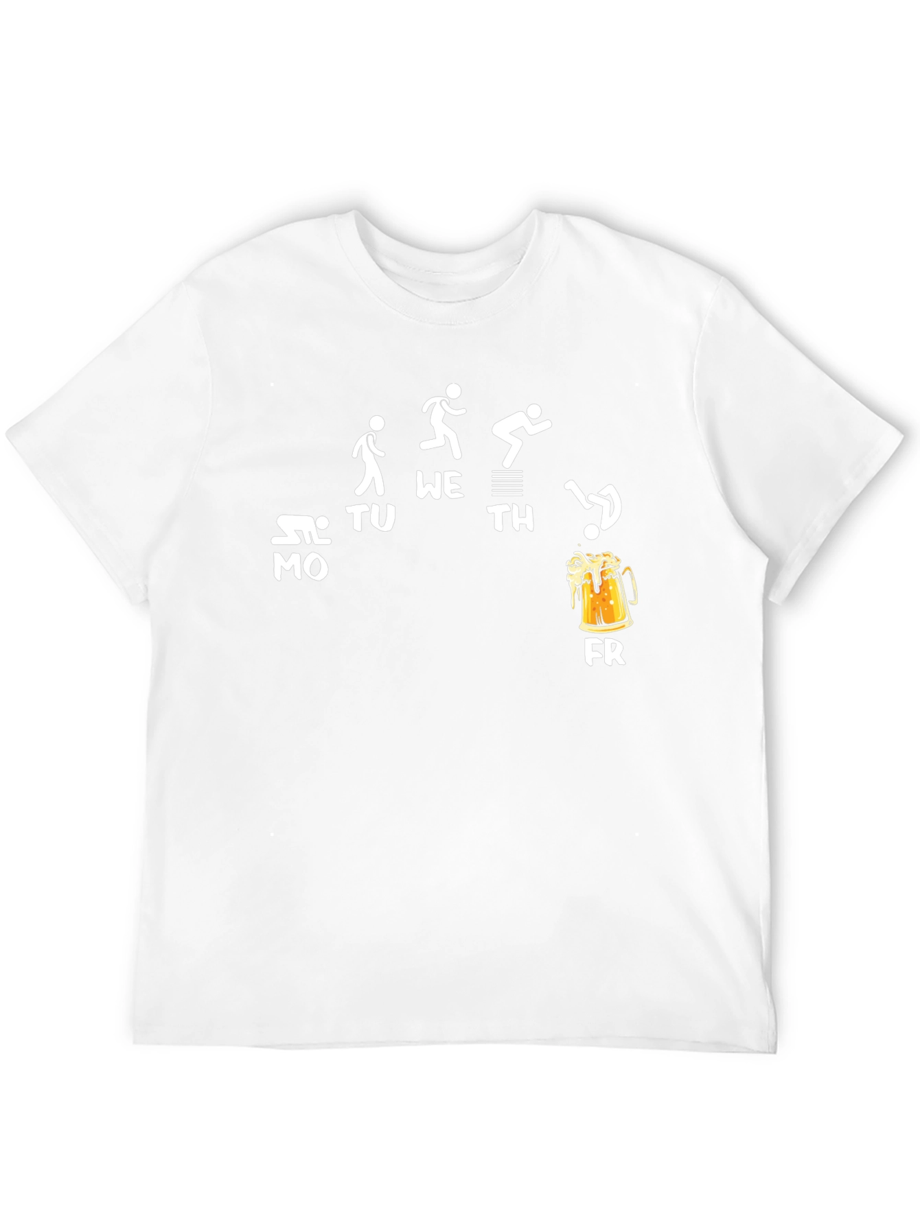 Black Funny Beer Friday T-Shirt view 12