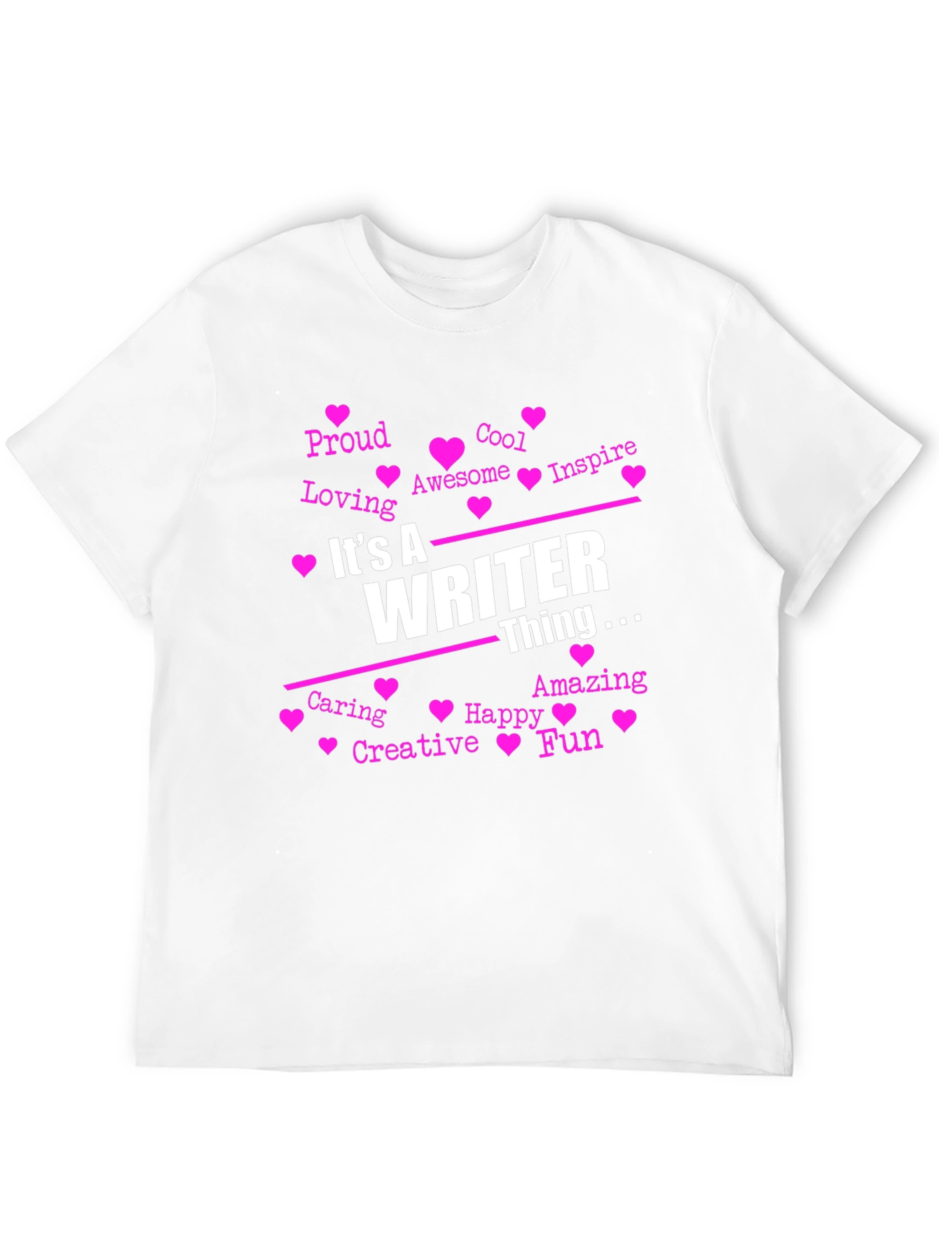 Black It's A Writer Thing T-Shirt view 12