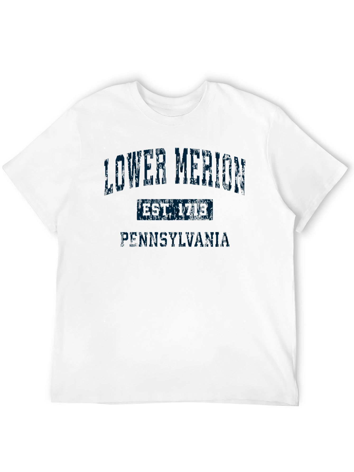 Black Lower Merion Pennsylvania Black T-Shirt view 12