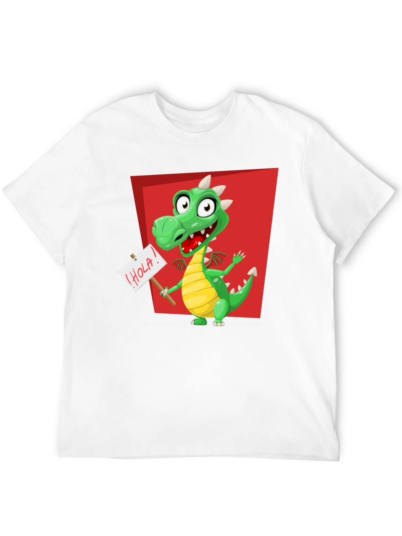 Black Cartoon Dragon T-Shirt - Fun & Unique Design view 12
